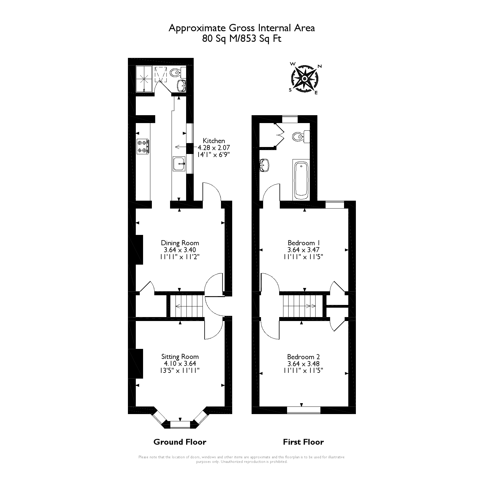 2 Bedrooms Semi-detached house for sale in George Road, Godalming GU7