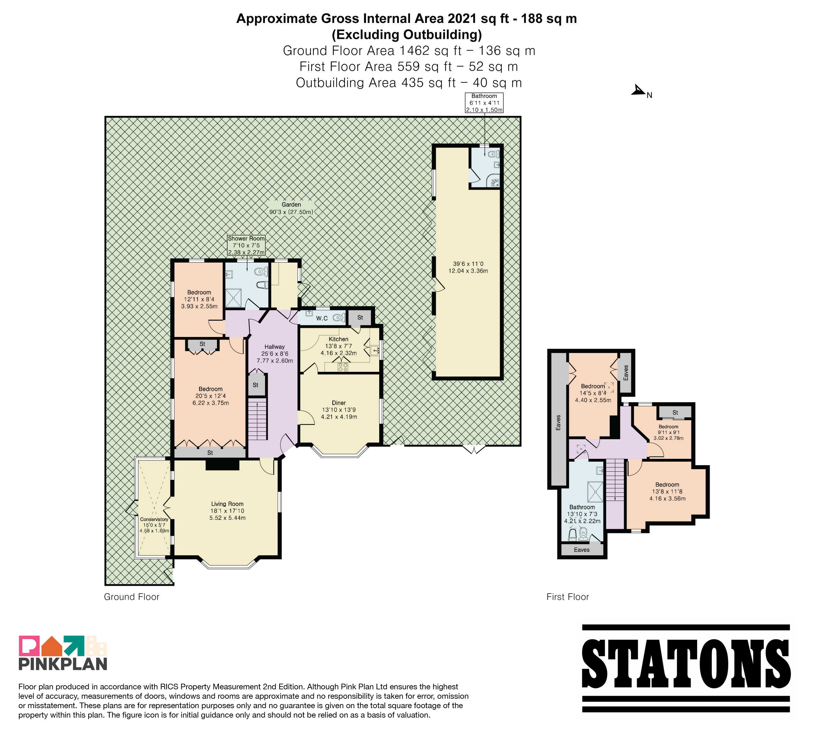 18, Parkgate Avenue, Hadley Wood floorplan