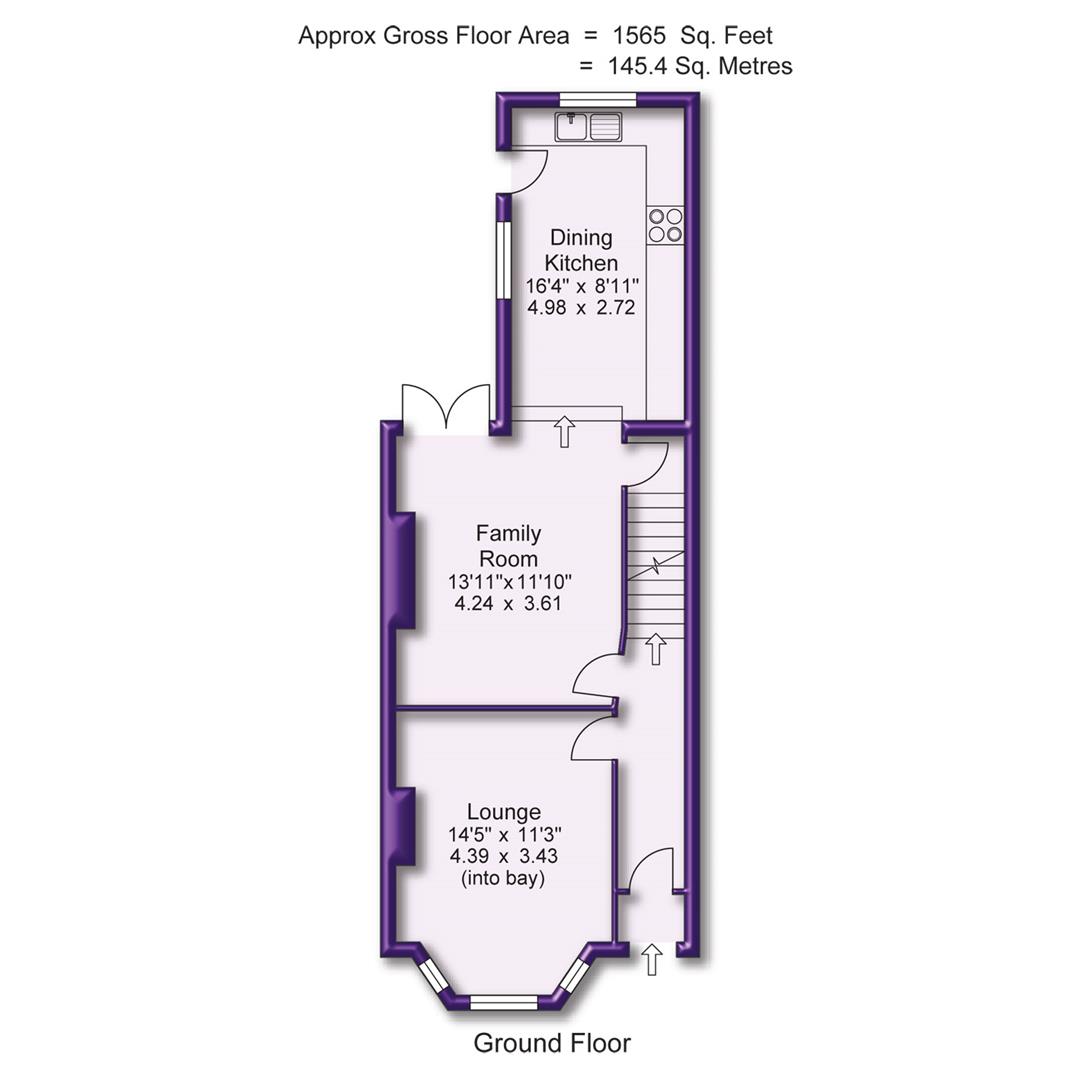 24, Hawthorn Road, Hale floorplan