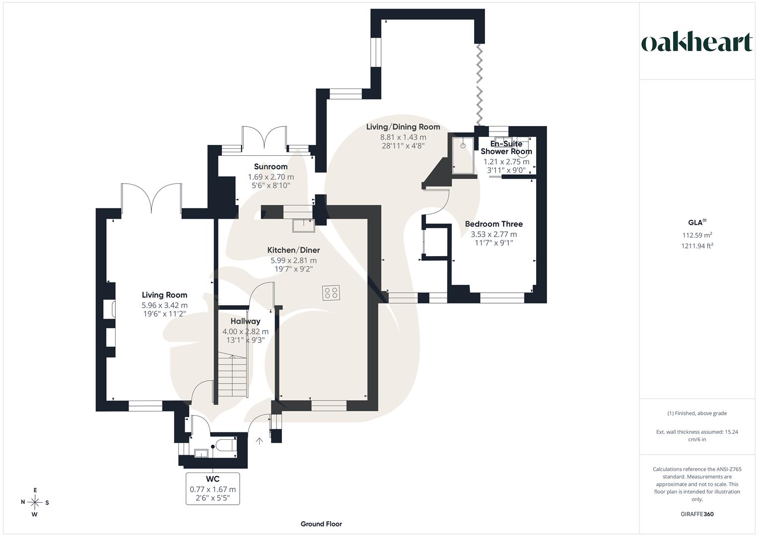 6, Standrums, Dunmow floorplan