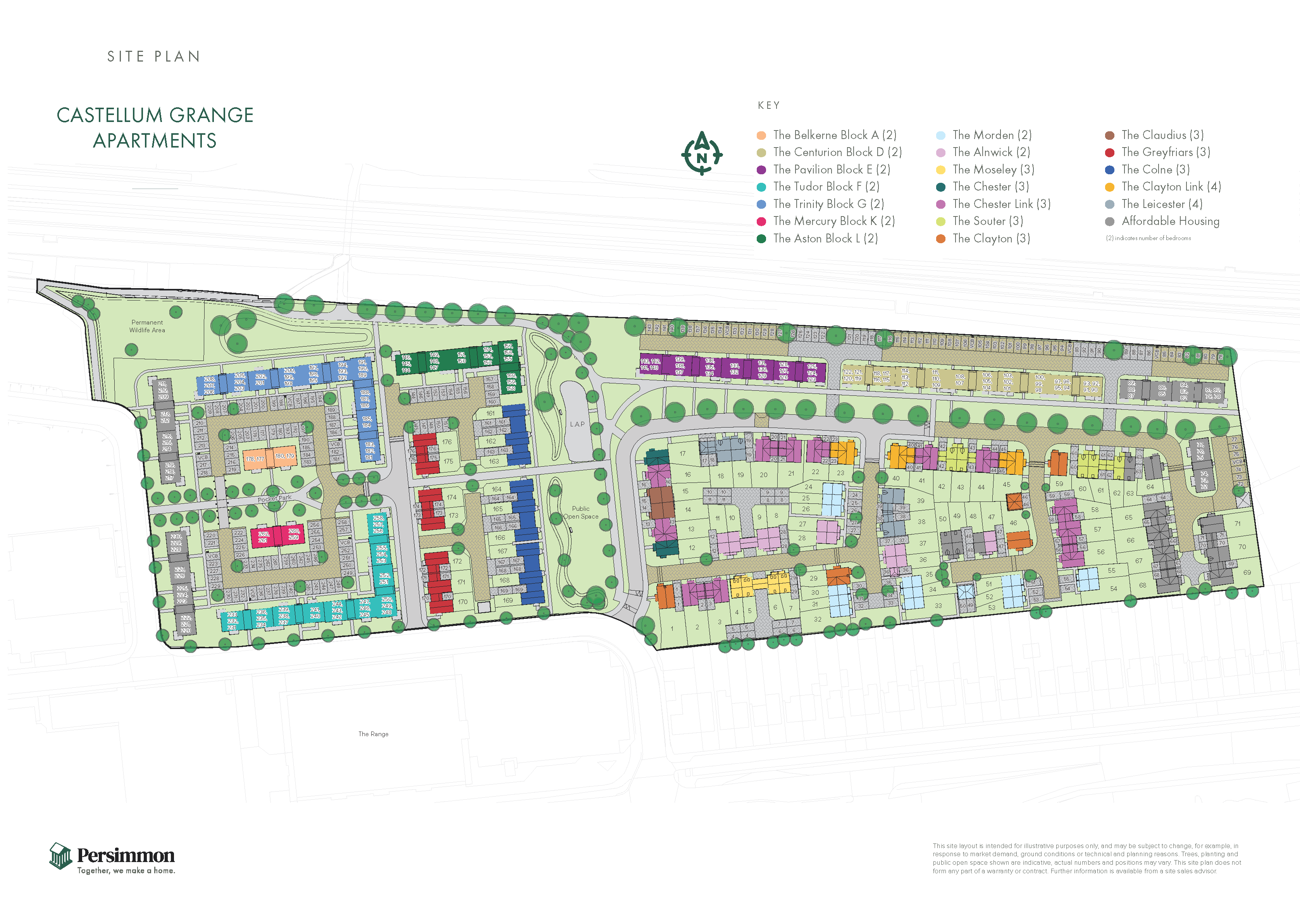 "The Aston Block L" at Cowdray Avenue, Colchester CO1, 2 bedroom duplex