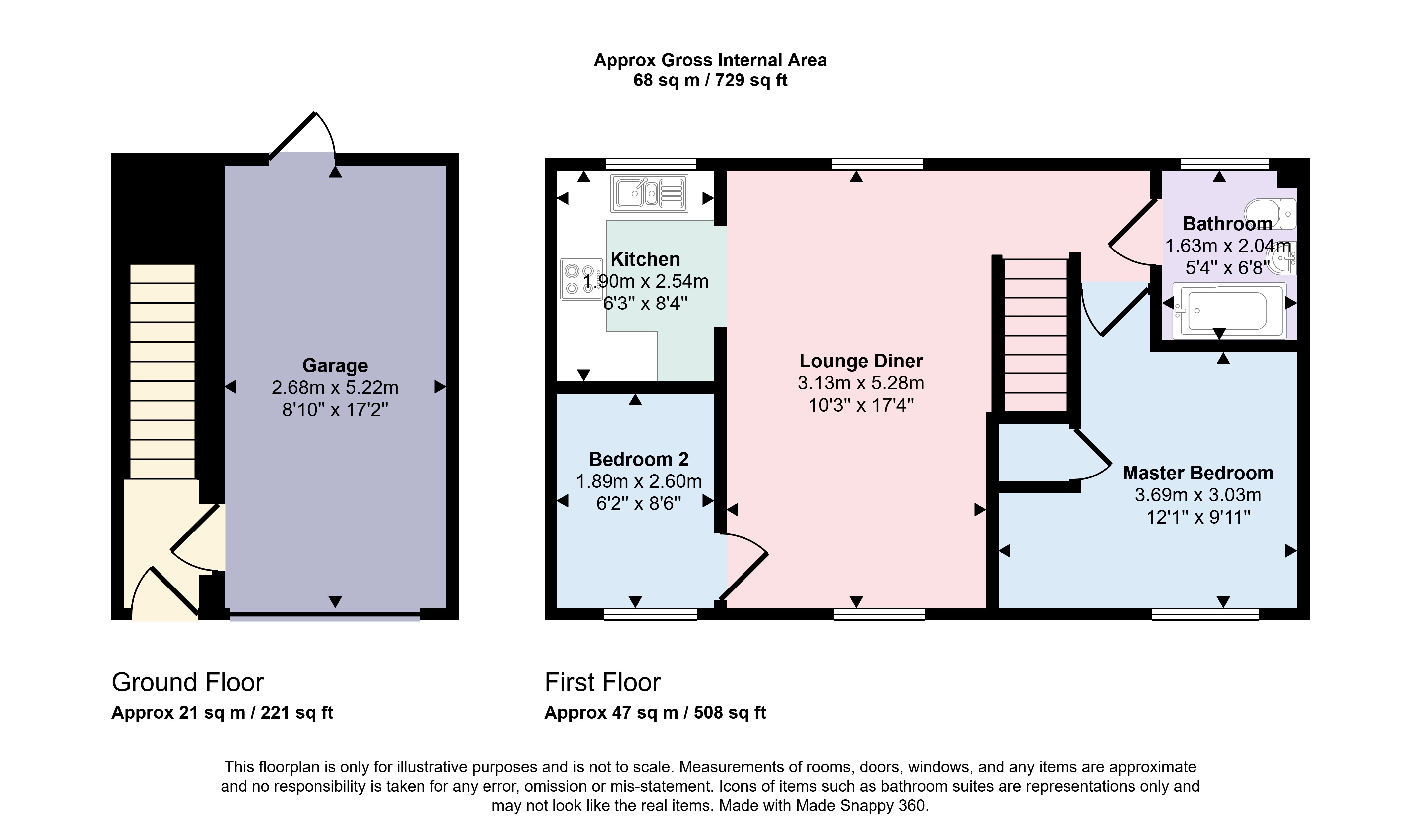 29, Gwithian Road, St Austell floorplan