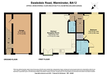 1 Bedrooms  for sale in Swaledale Road, Warminster, Wiltshire BA12