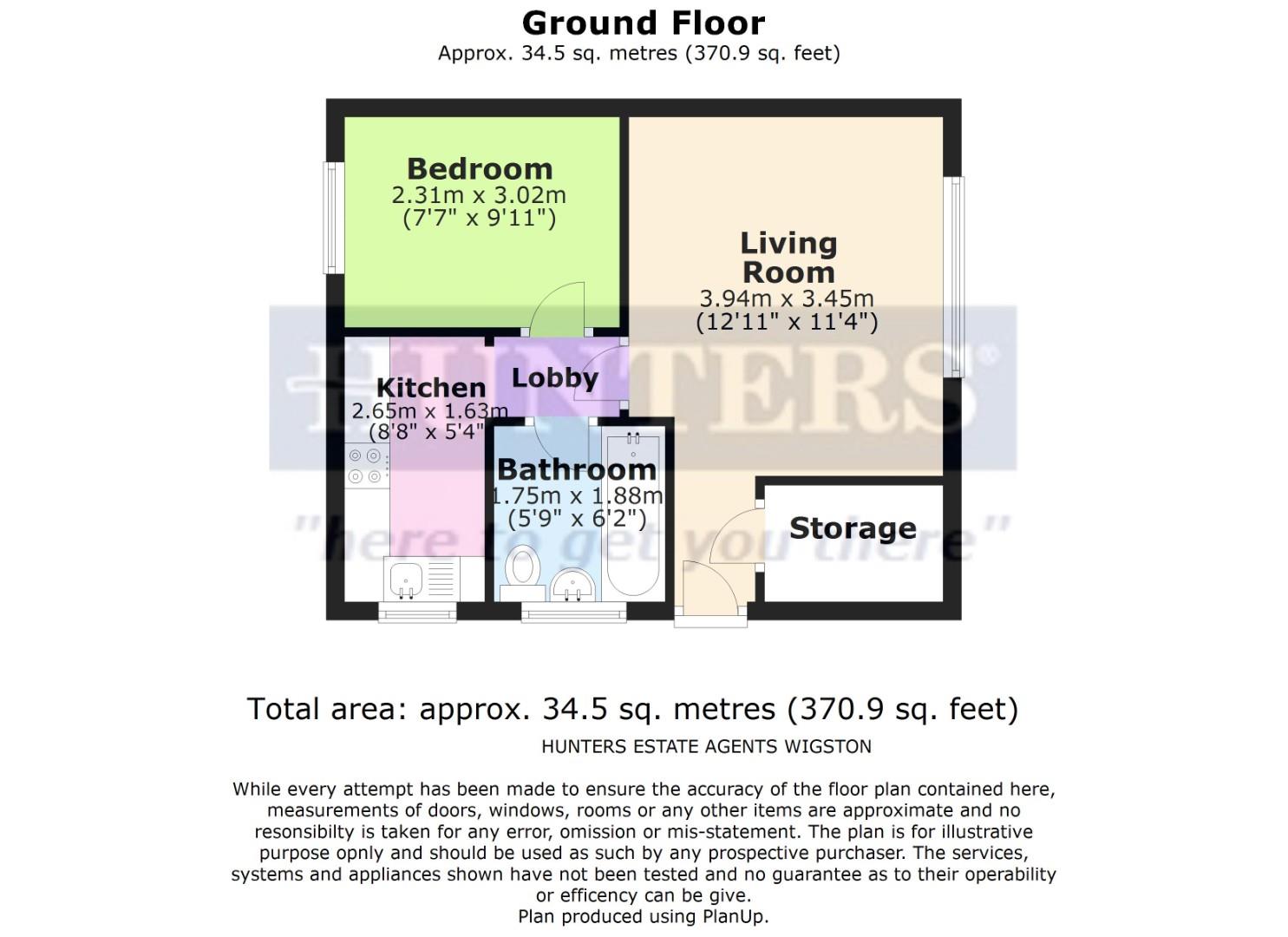 39, Featherby Drive, Leicester floorplan