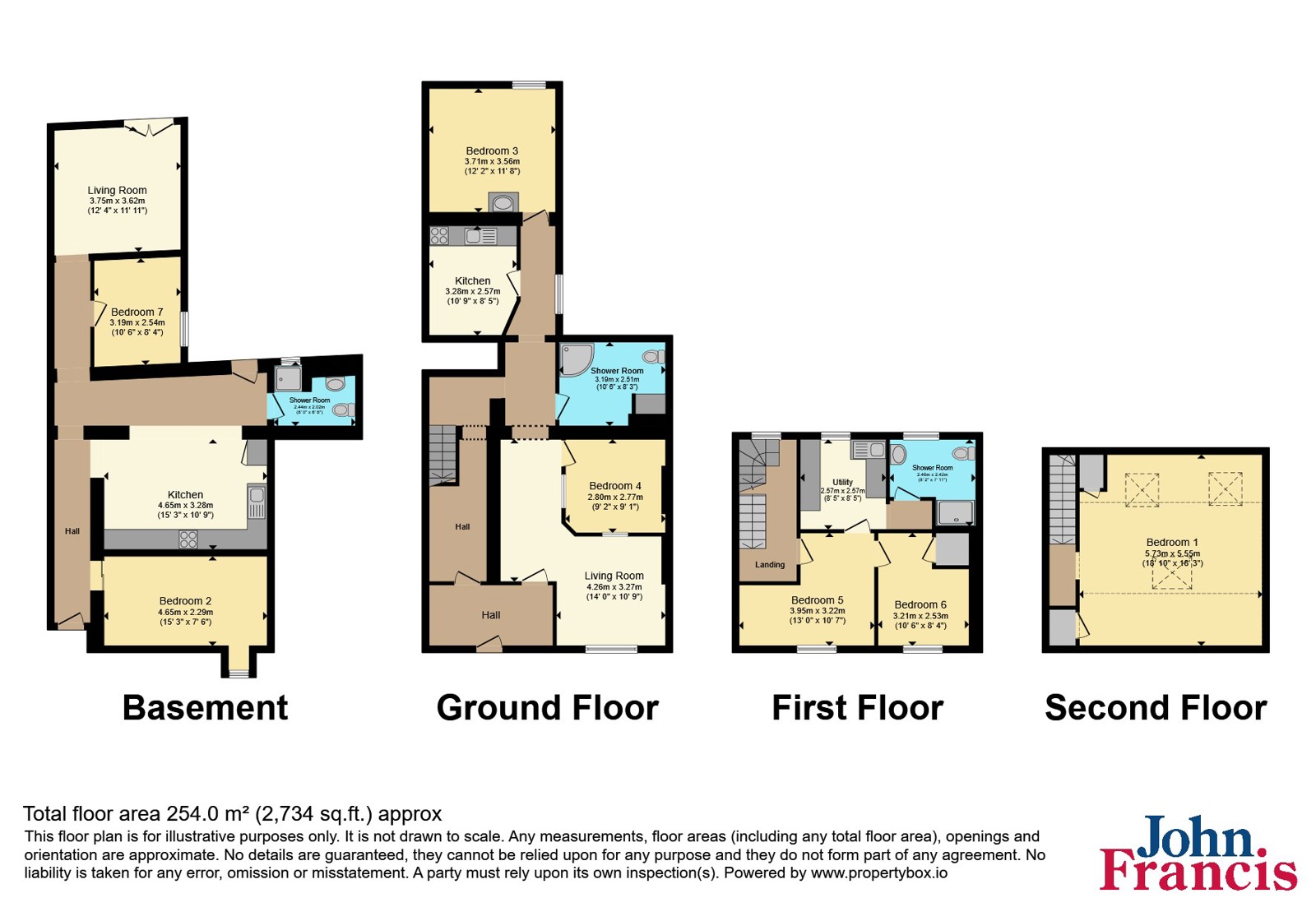 Compton House,, High Street, Carmarthenshire floorplan