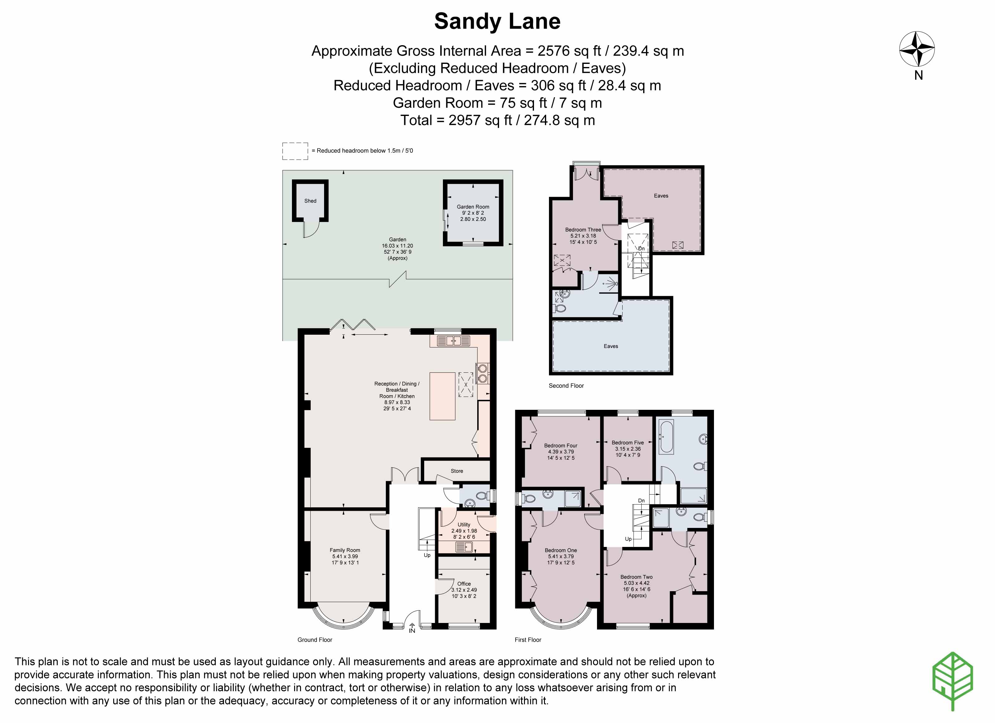 21, Sandy Lane, Richmond floorplan