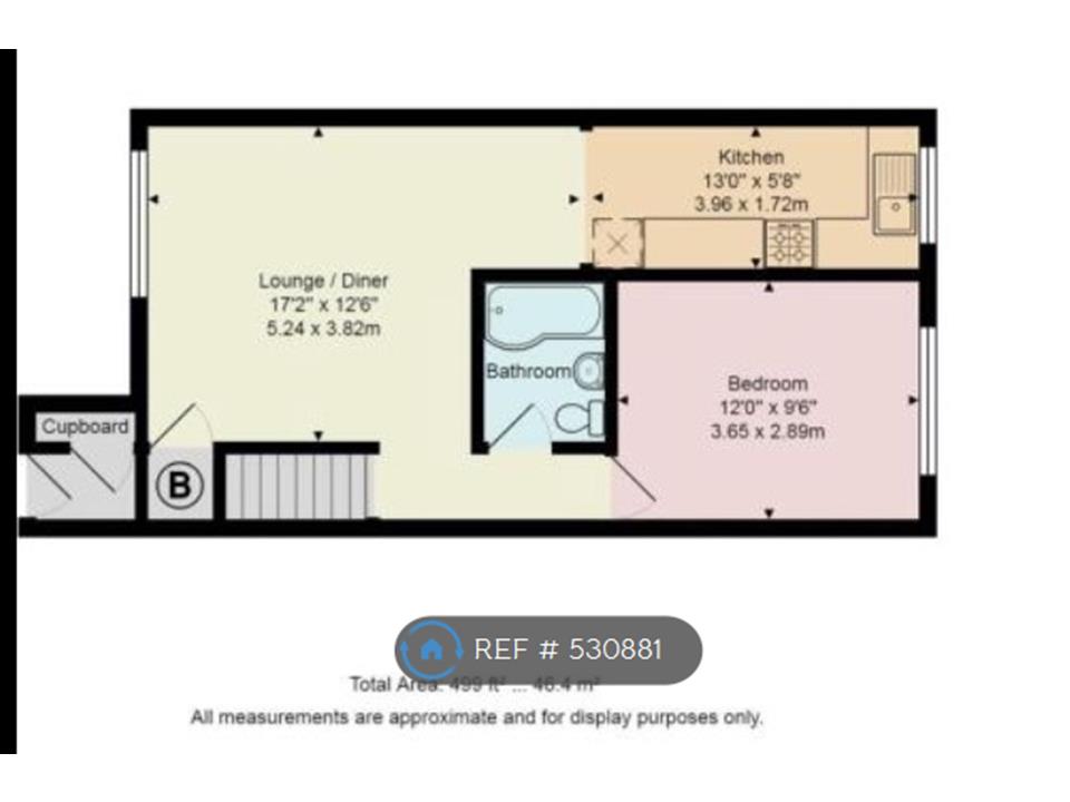 1 Bedrooms Flat to rent in Sawyers Close, Burgess Hill RH15