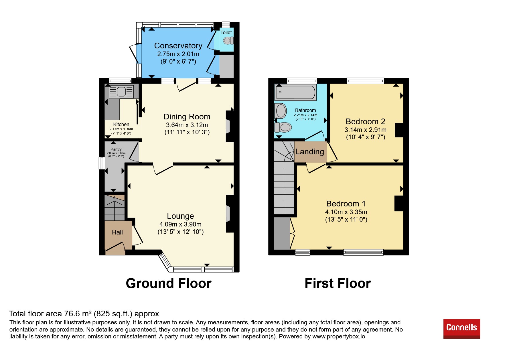 1, Lime Tree Road, Leicester floorplan