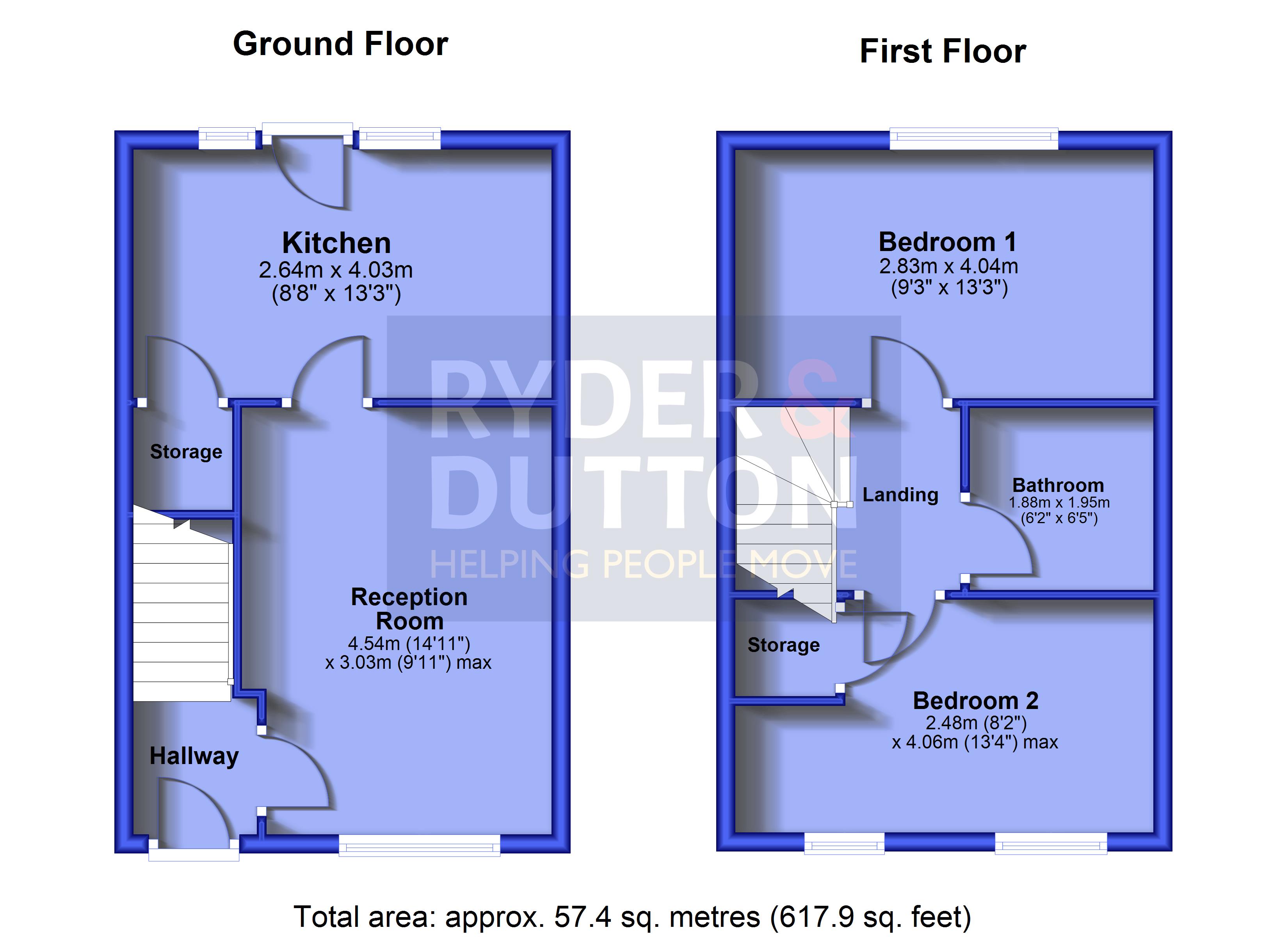 27, Greetland Drive, Manchester floorplan