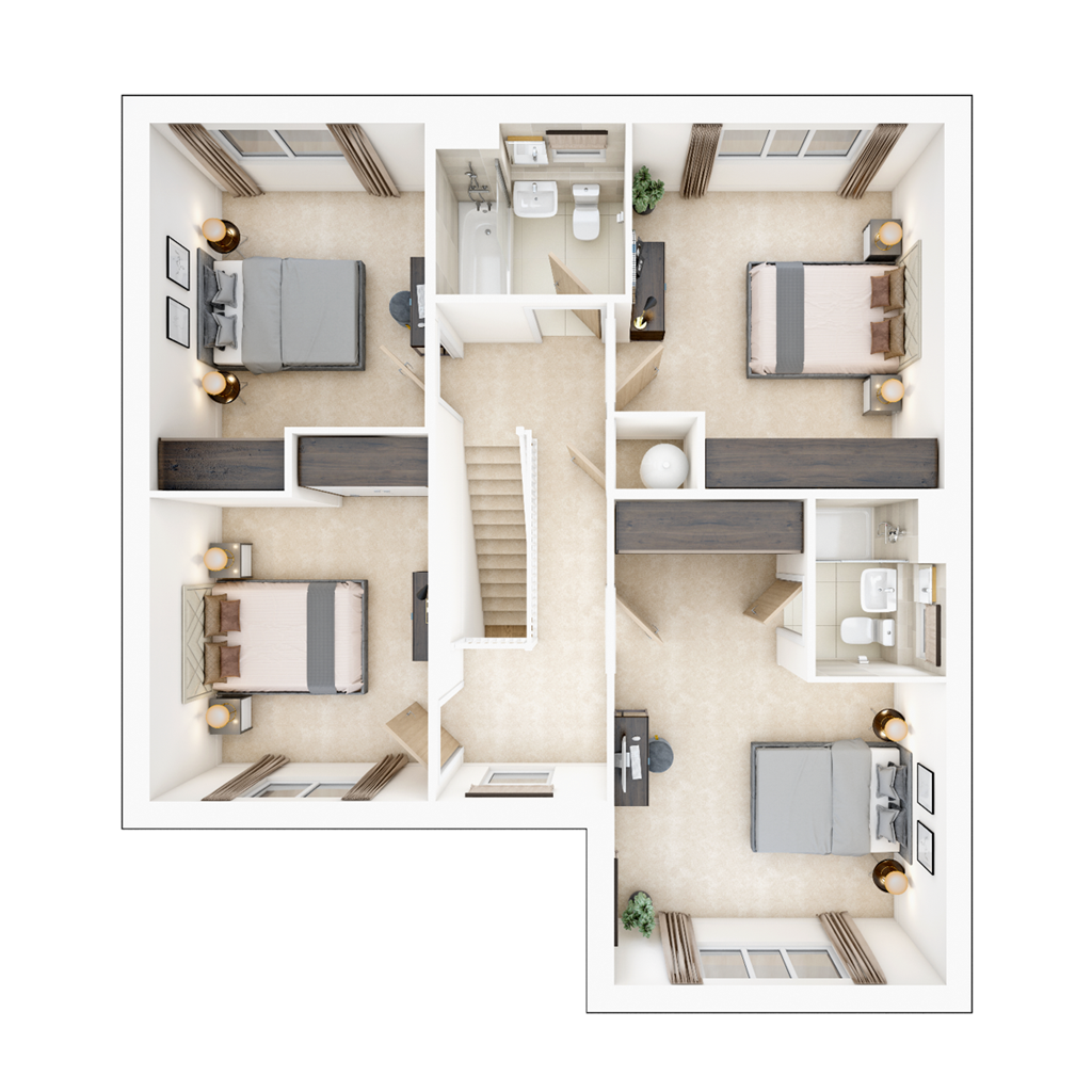 The Kitham - Plot 142, Morwick Springs, Leeds Road, Leeds floorplan