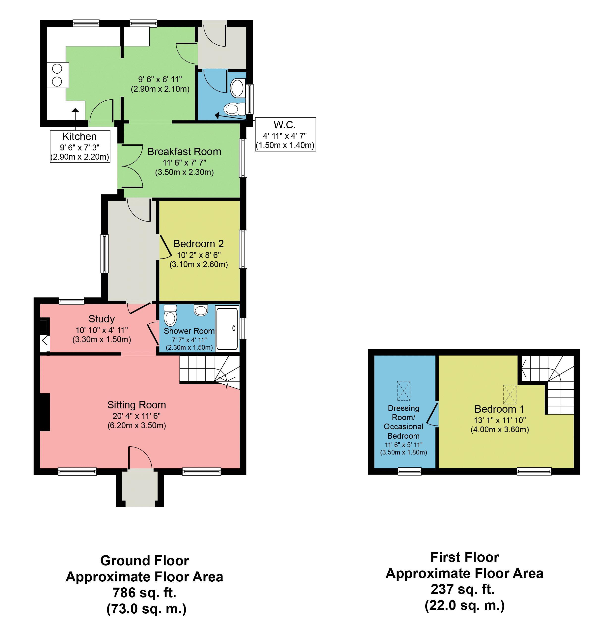 2 Bedrooms Terraced house for sale in Cawton Road, Gilling East, York YO62
