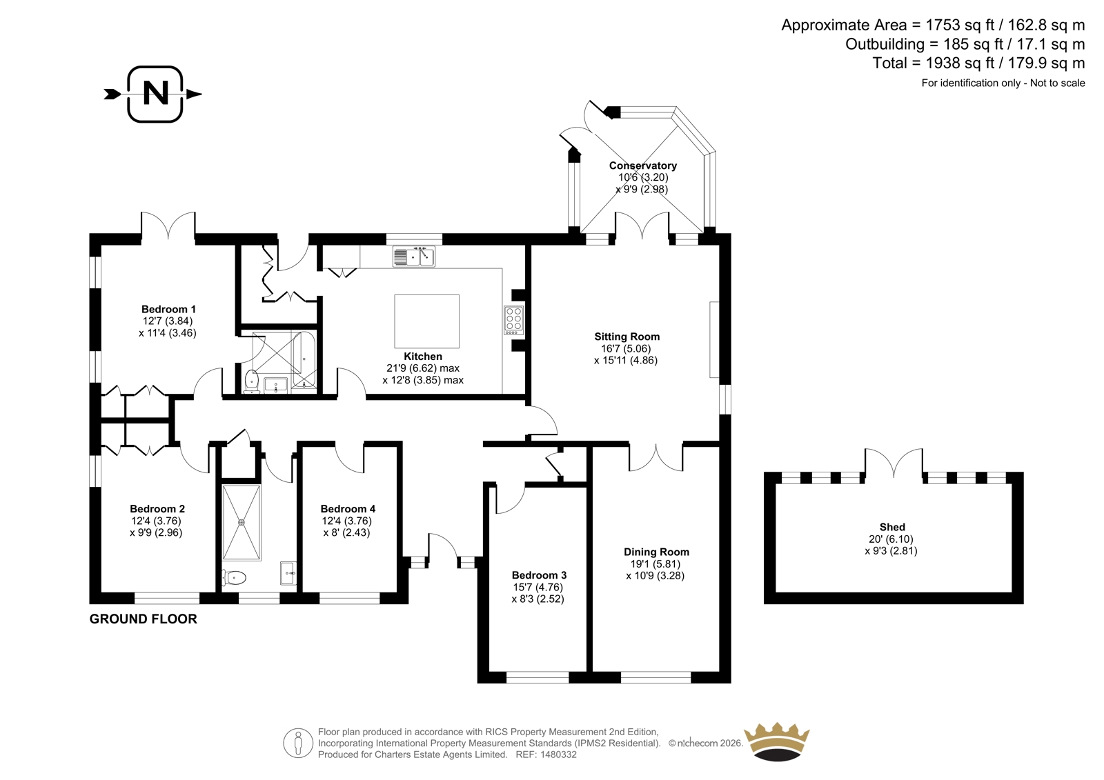 Hunters Moon,, Dummer, Hampshire floorplan