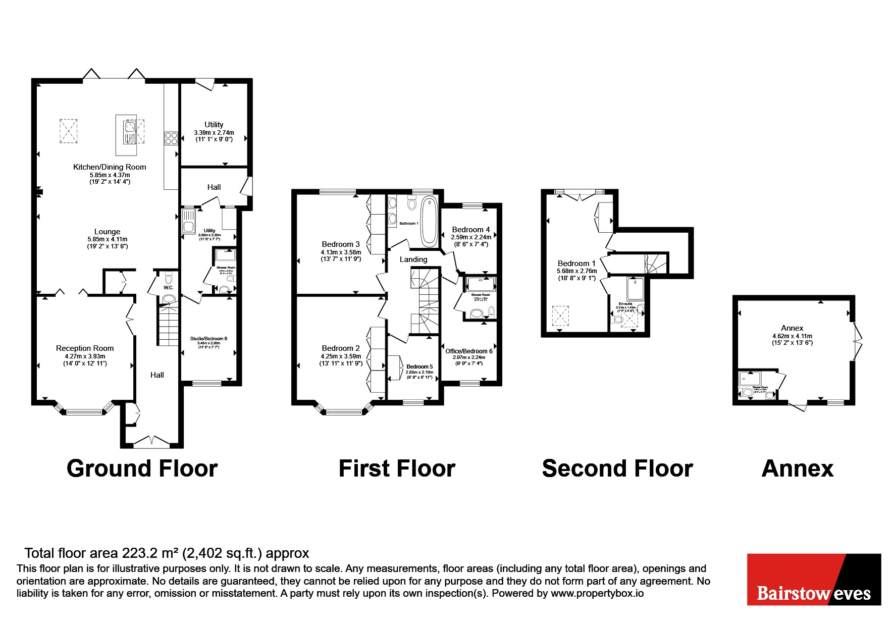 138,, Green Lane, London floorplan