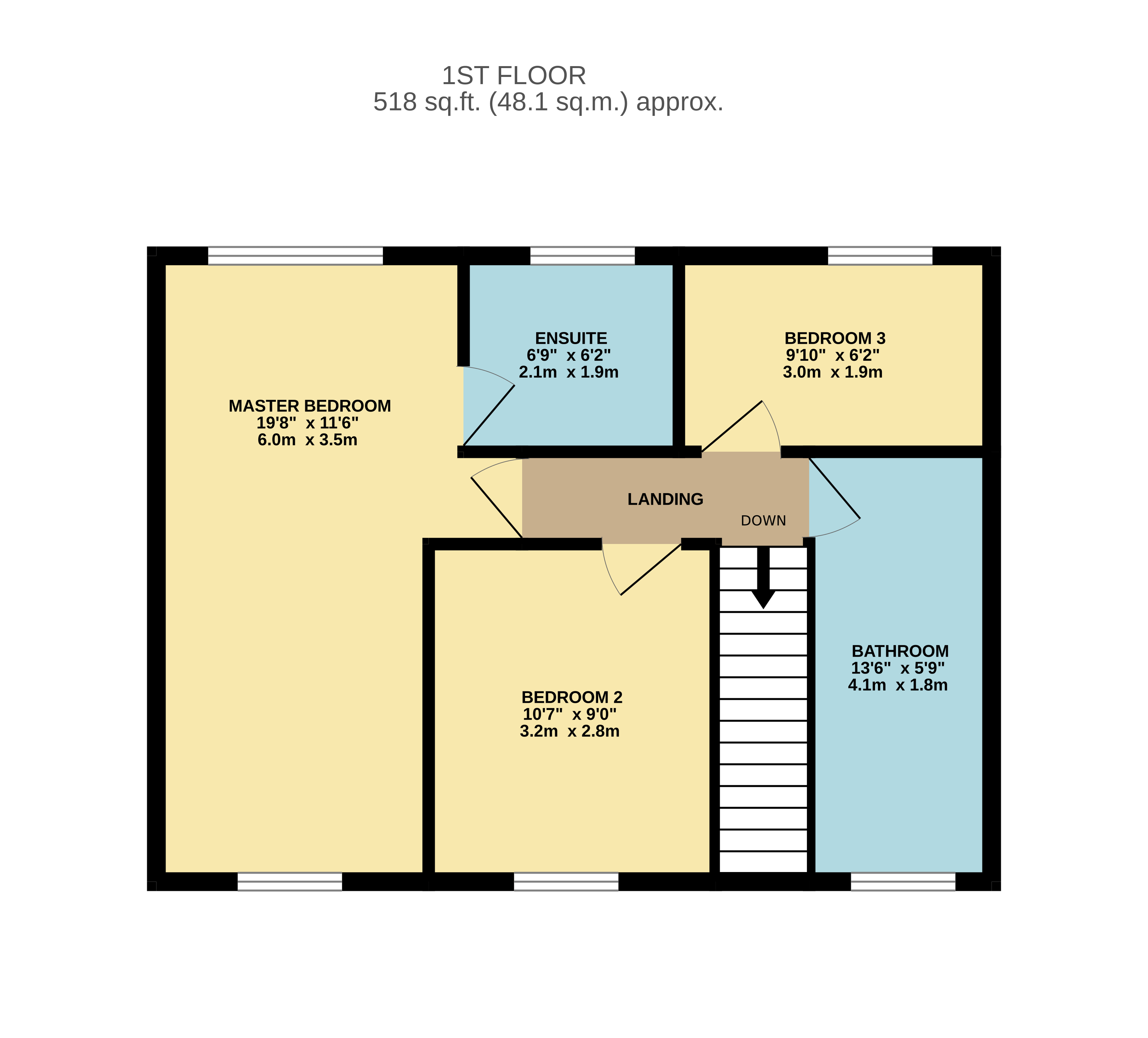358, Brindle Road, Bamber Bridge floorplan