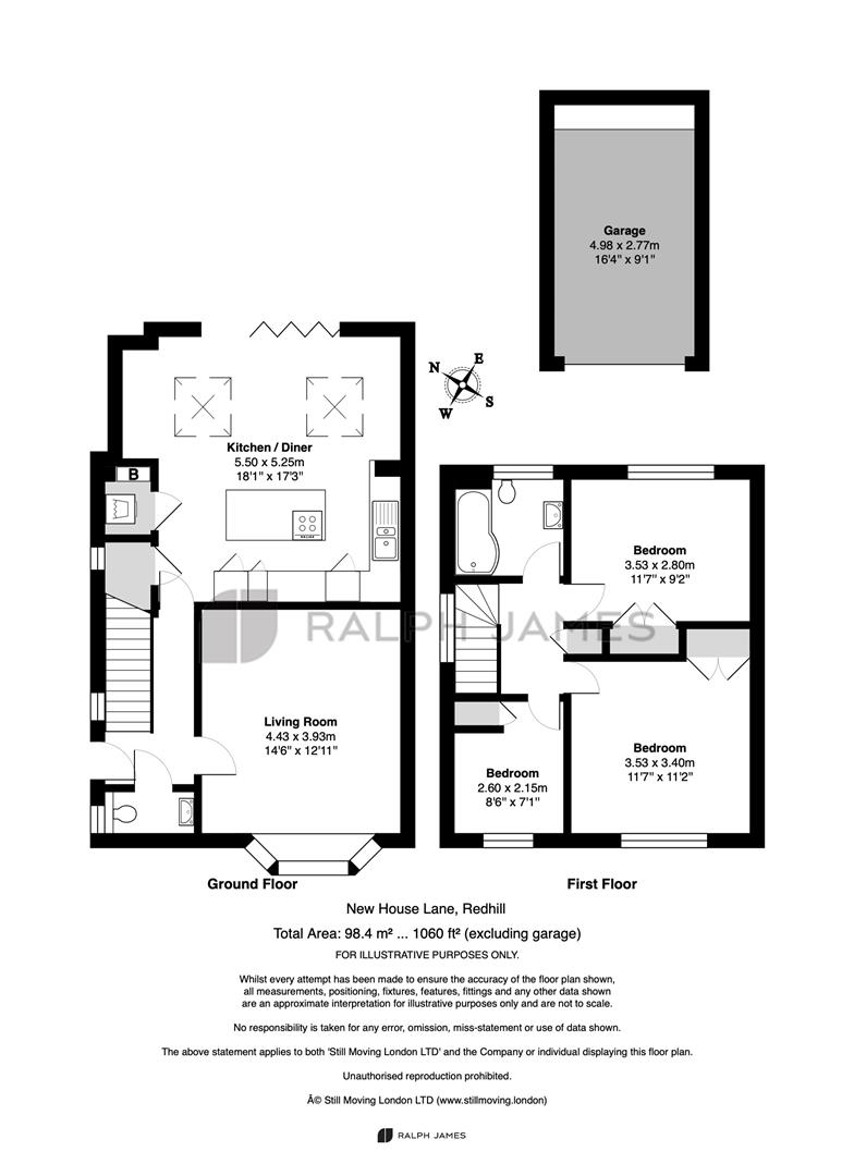 Avalon, New House Lane, Redhill floorplan