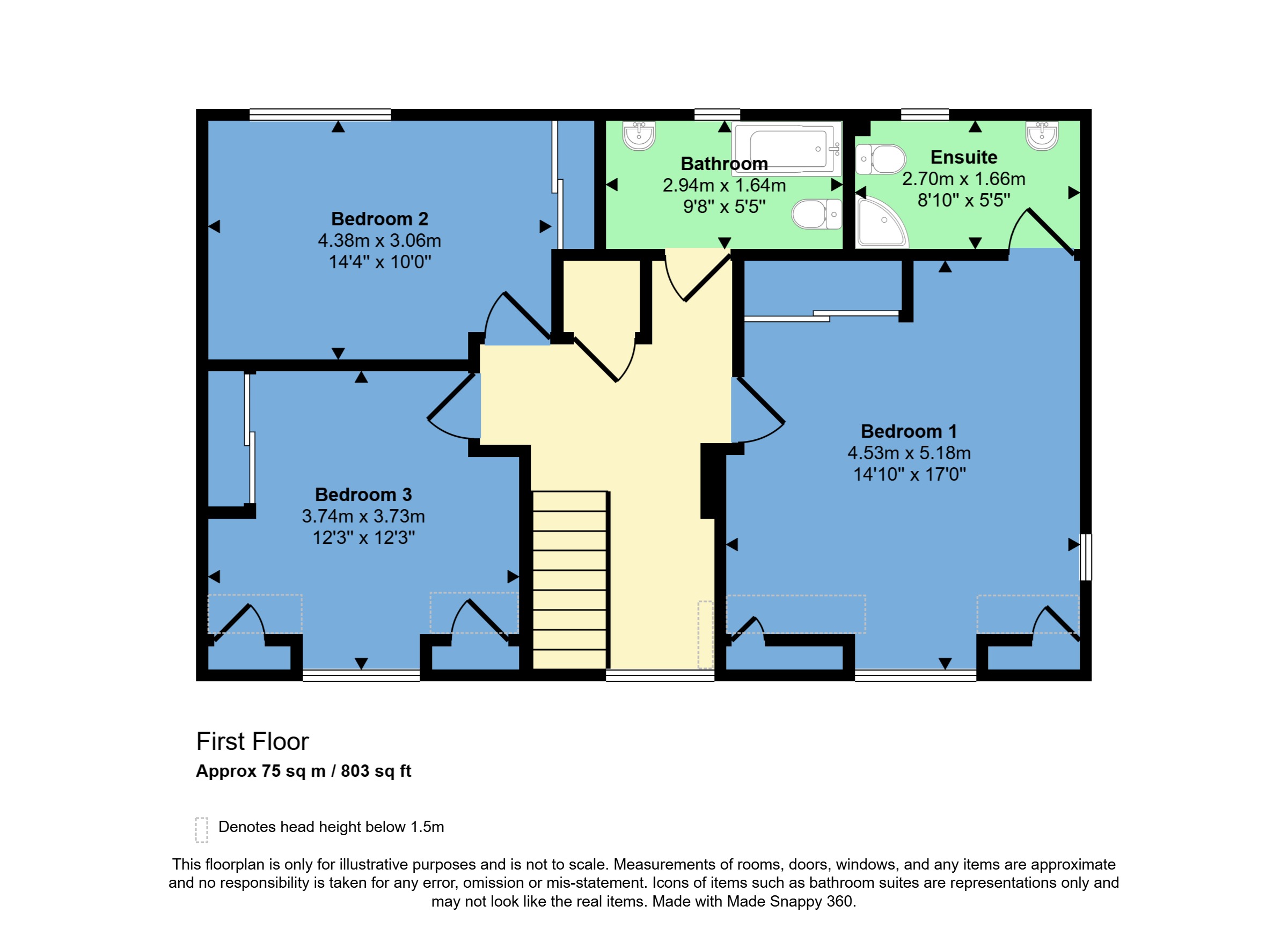 Footprints,, Derriton, Devon floorplan