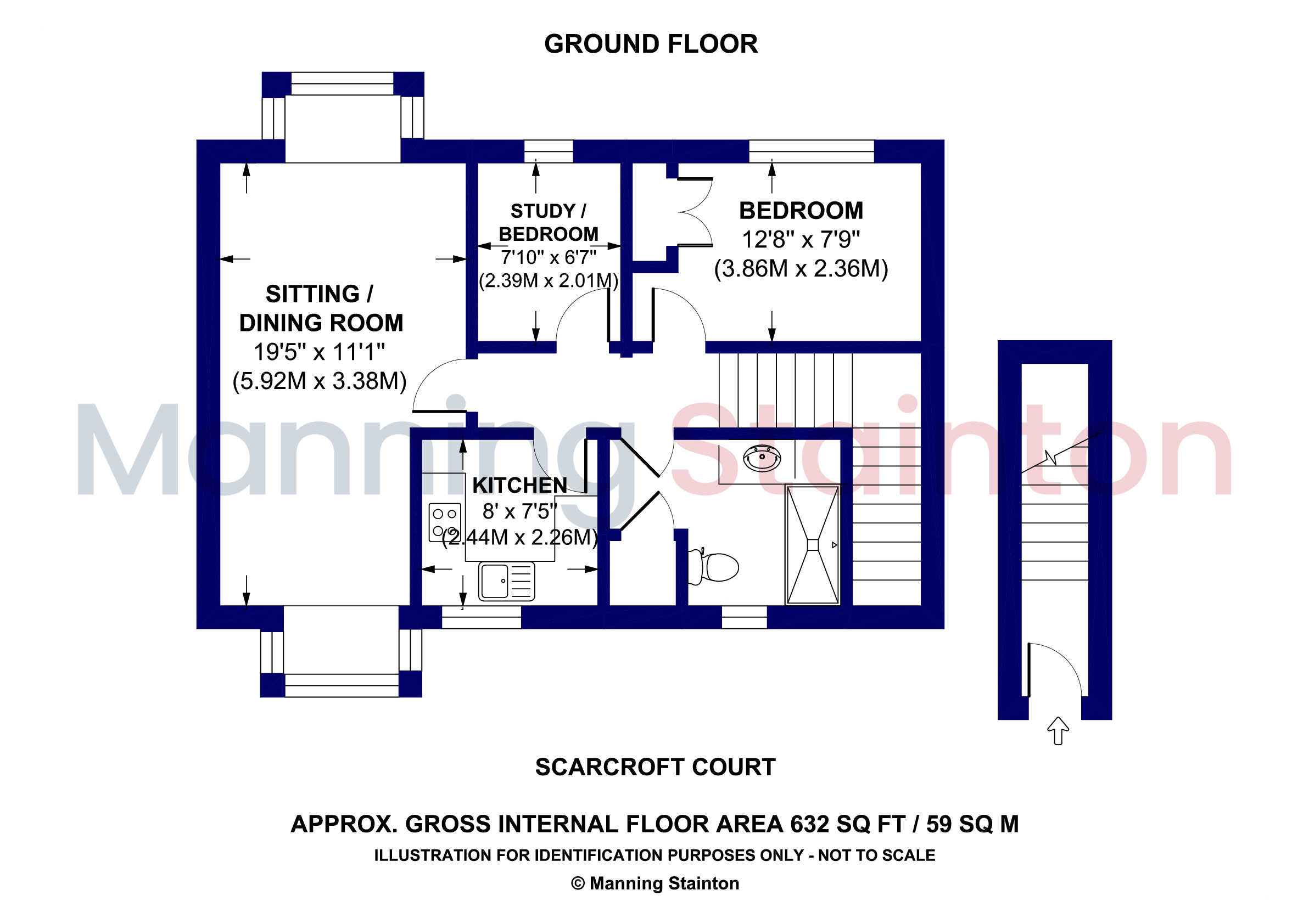10 Scarcroft Court,, Thorner Lane, Leeds floorplan