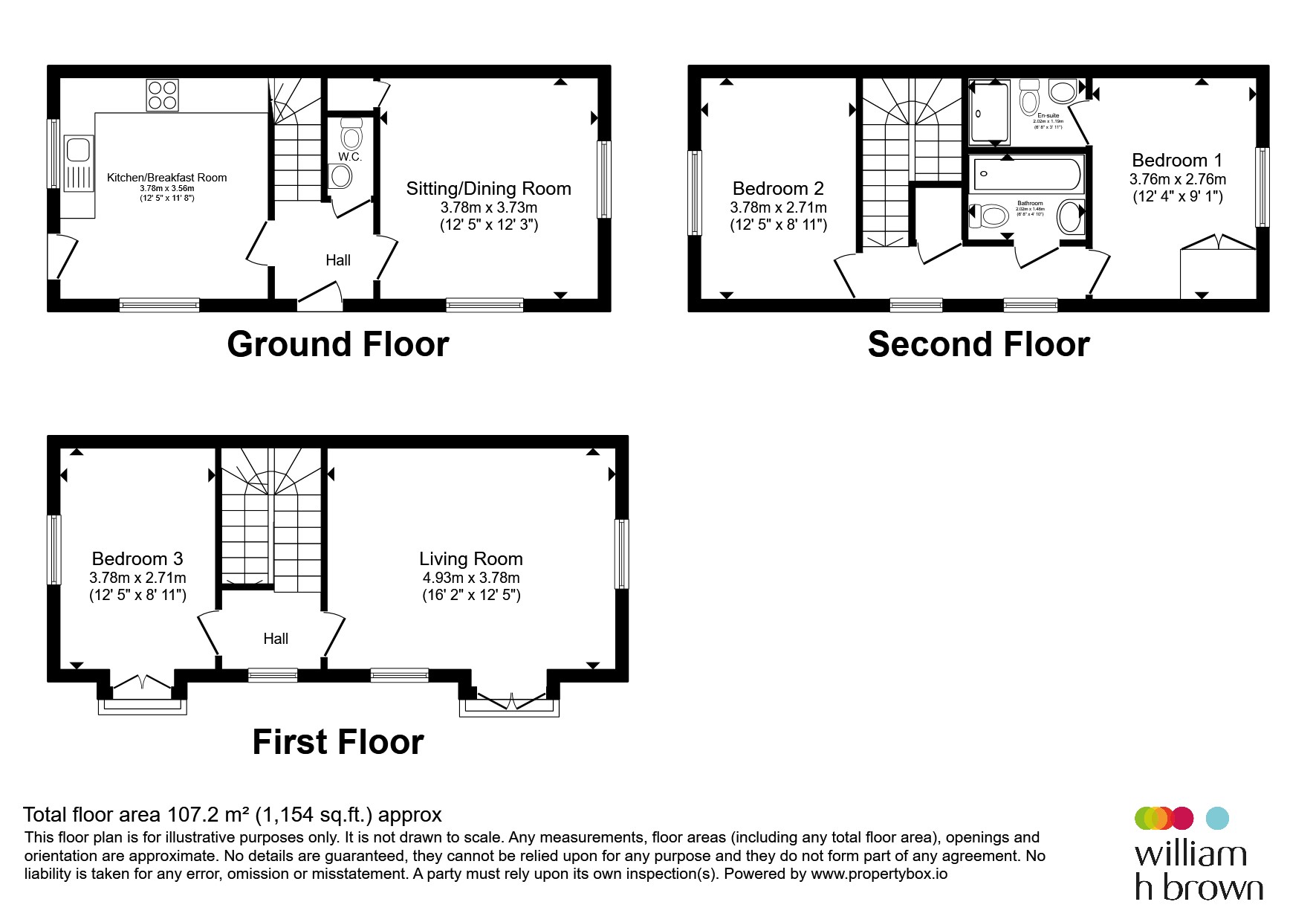 24, Wagtail Drive, Stowmarket floorplan