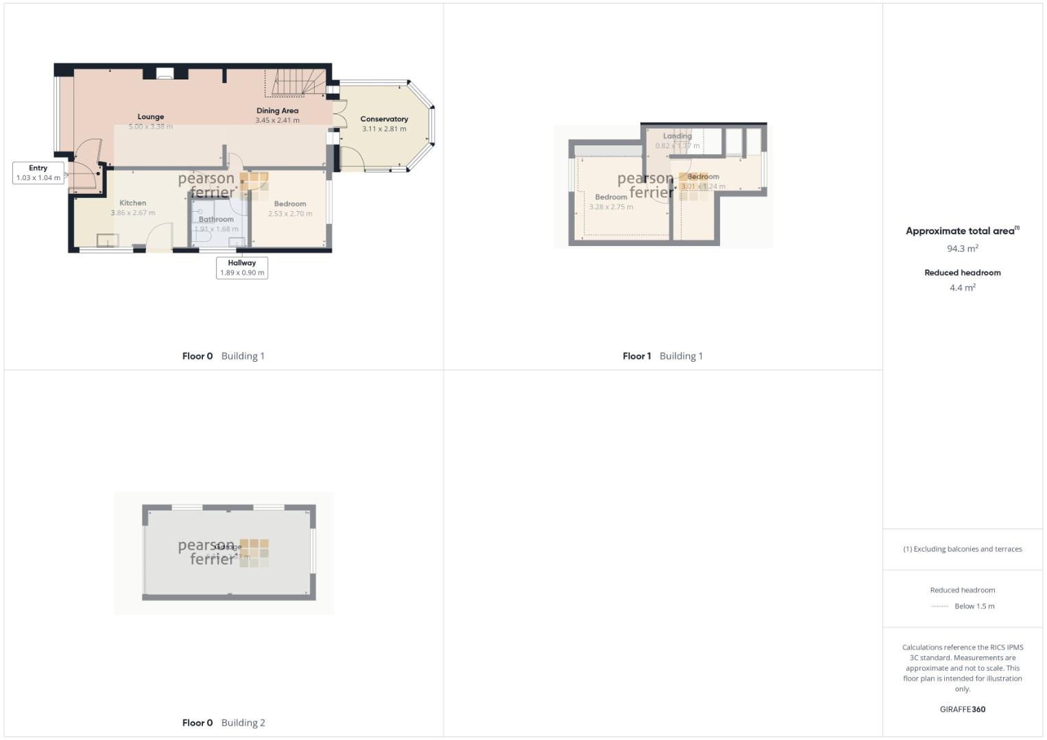 17, Pennine Close, Bury floorplan
