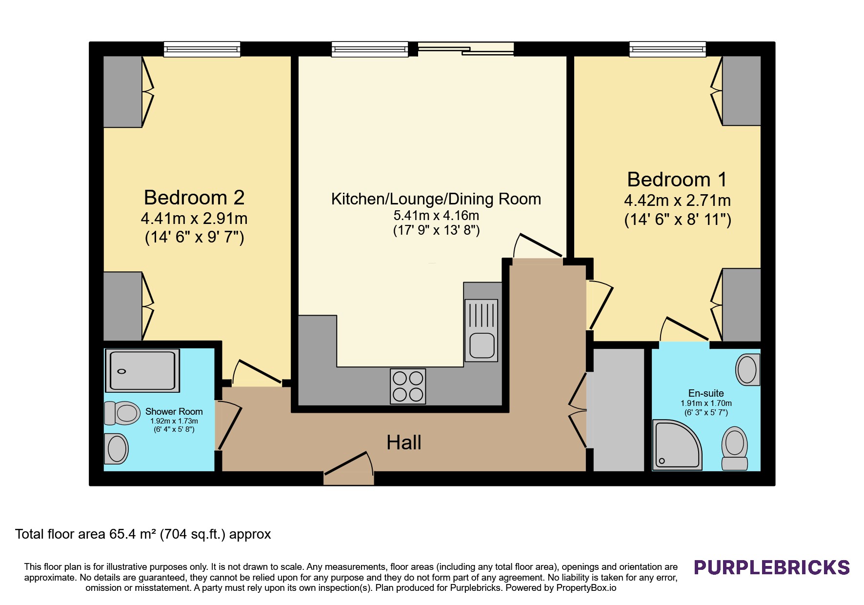 51, Shot Tower Close, Chester floorplan