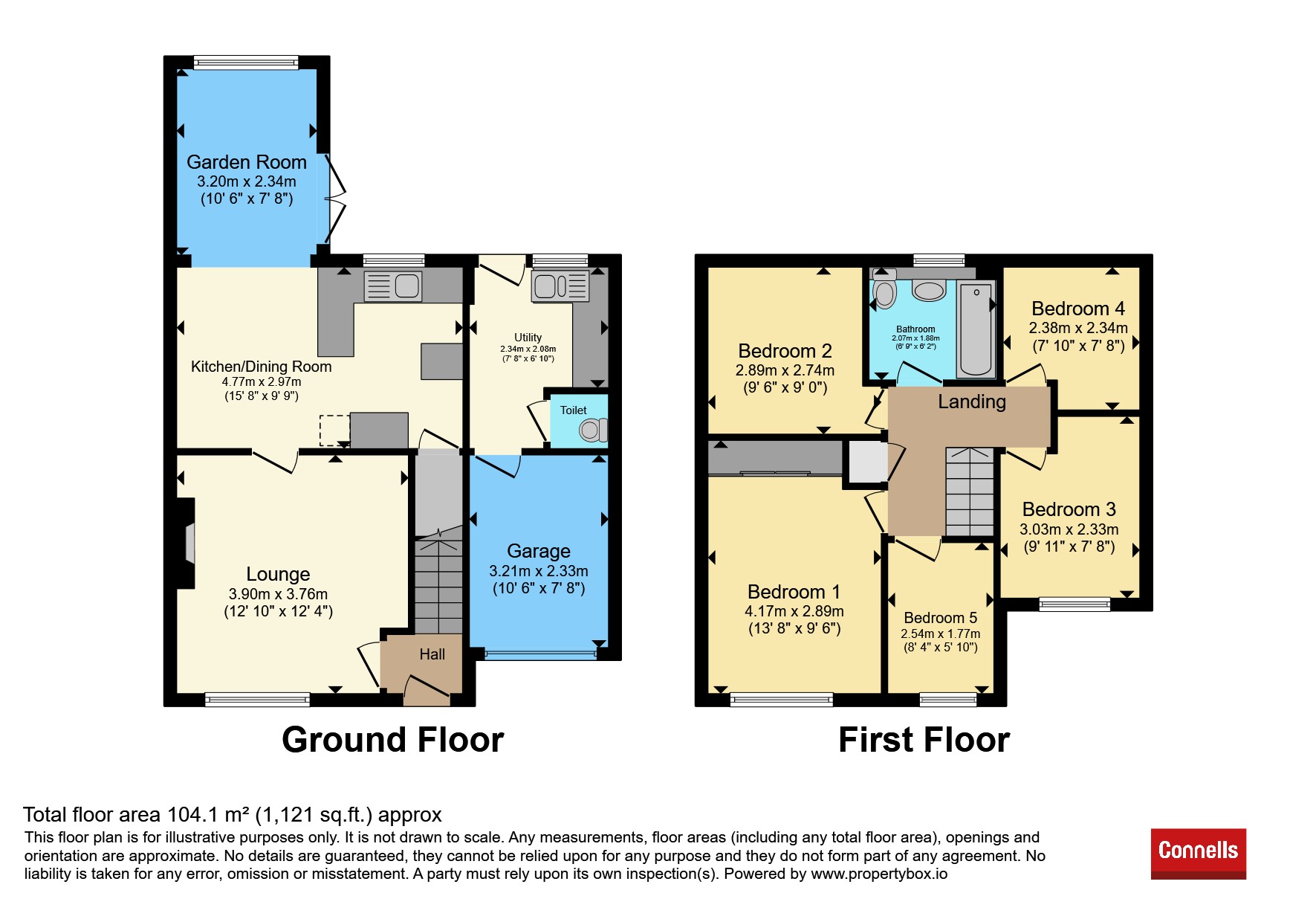 27, Newquay Close, Hinckley floorplan