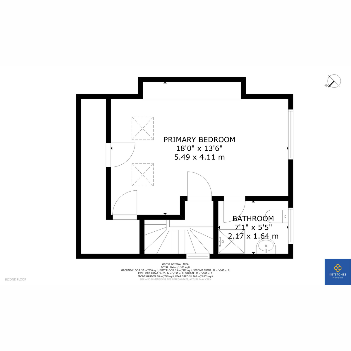 1, Hunters Grove, Collier Row floorplan