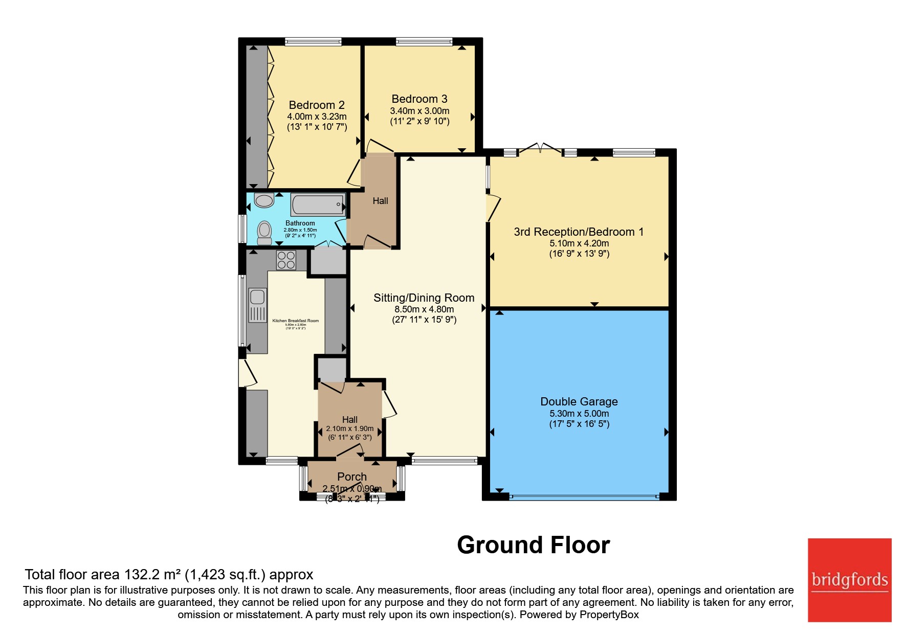 65, Melrose Crescent, Altrincham floorplan