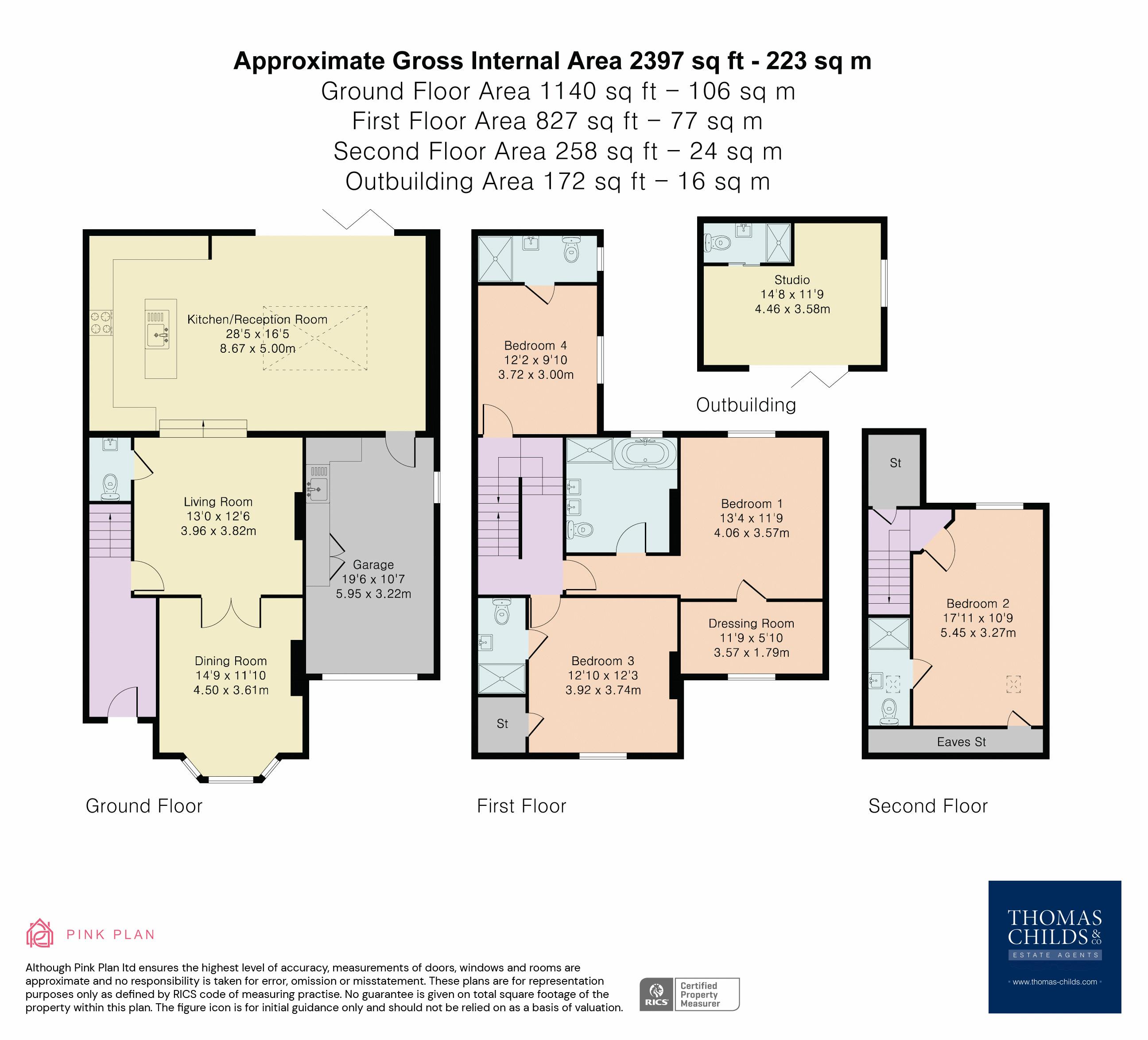 1 Hazeldown Villas, High Road, Ware floorplan