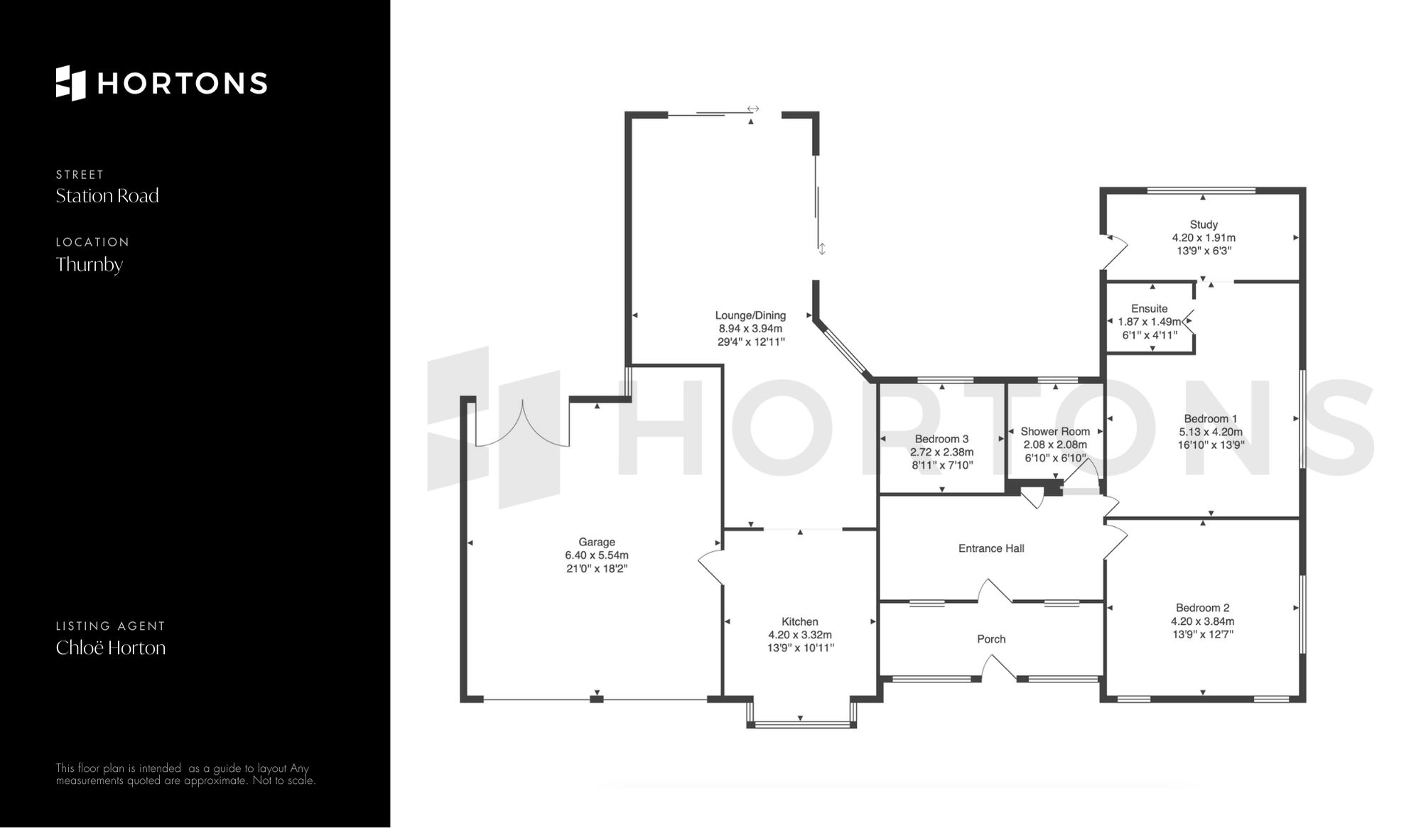 31 Station Road, Leicester floorplan