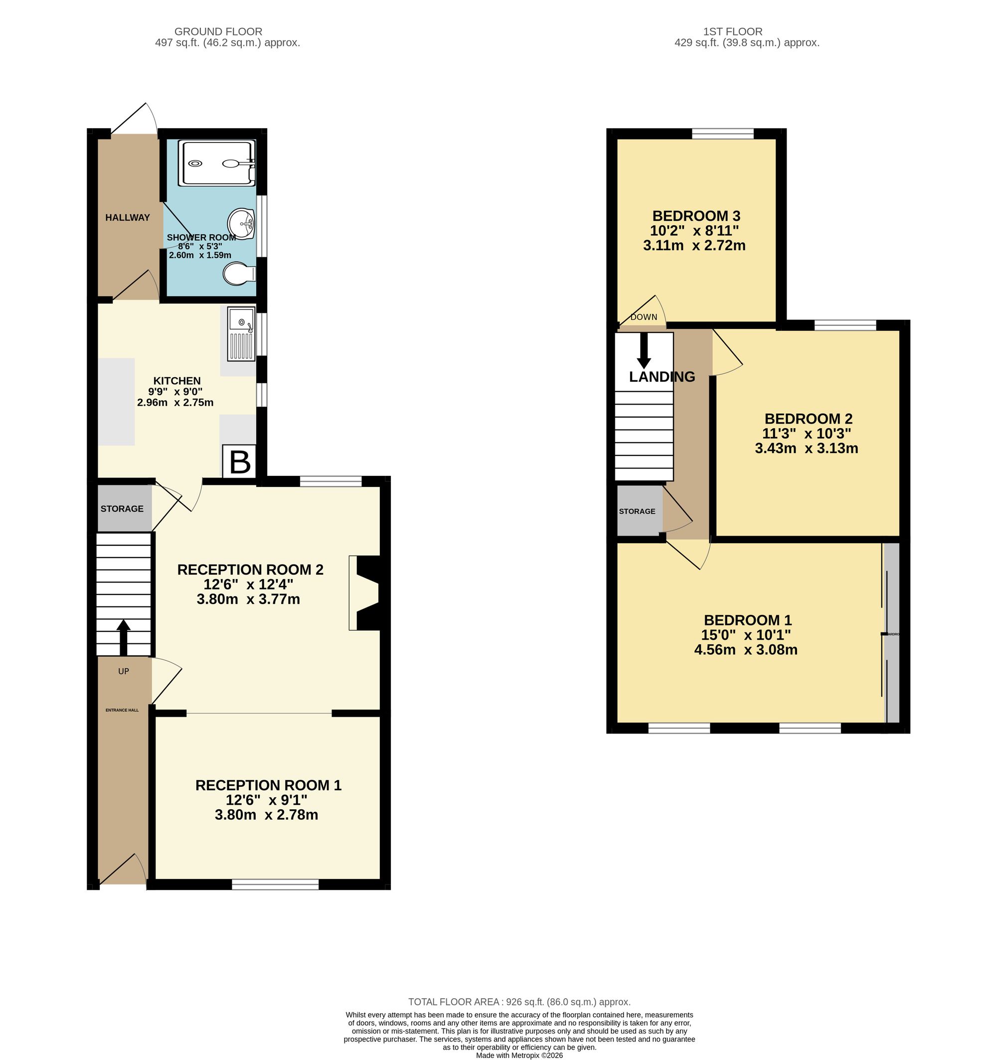 48 North Road, Newport floorplan