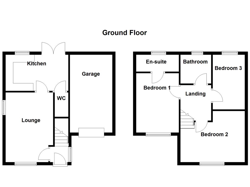 3, Croft House Way Bolsover, Chesterfield floorplan
