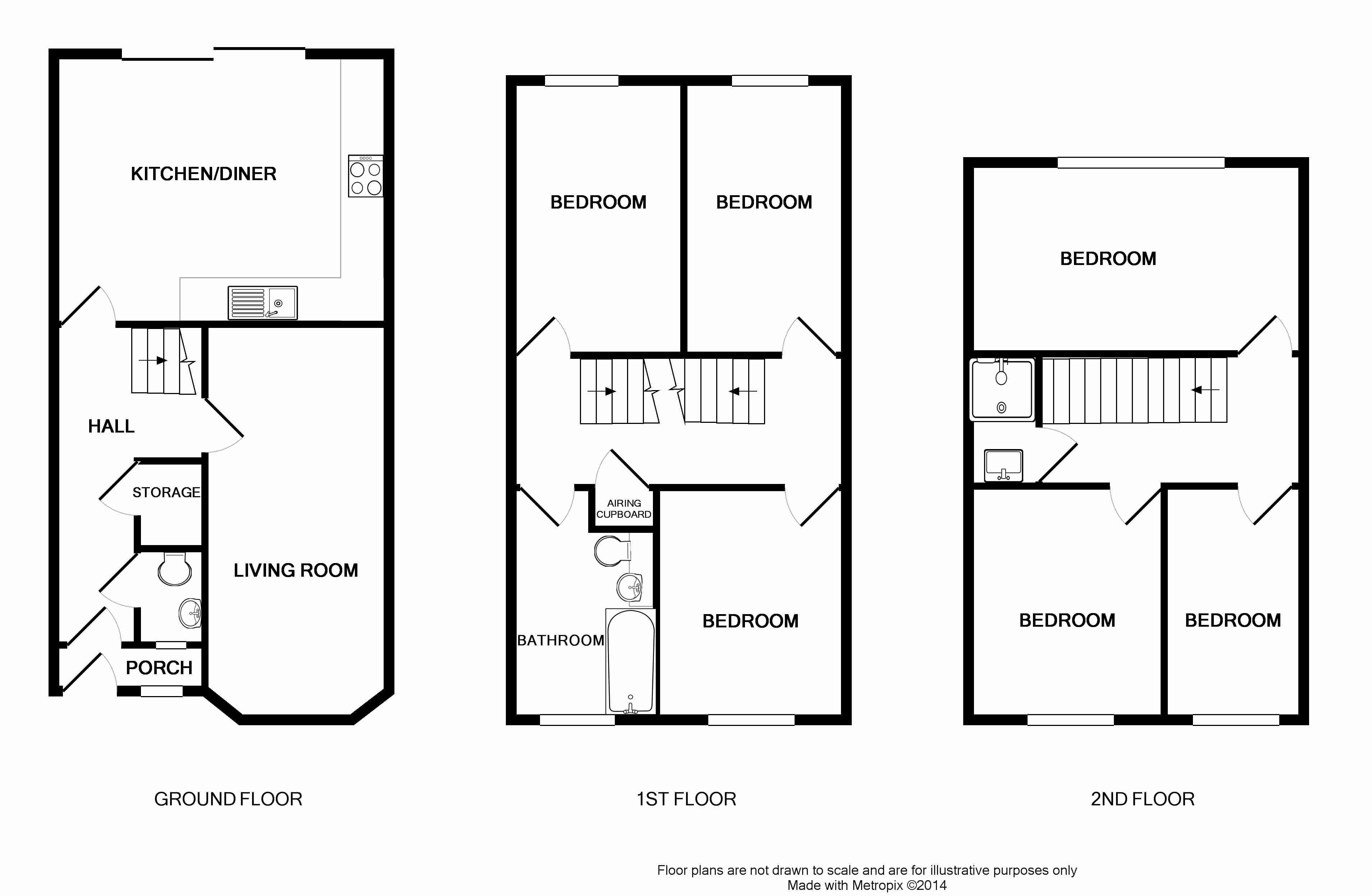 Small Lane, Bristol floorplan
