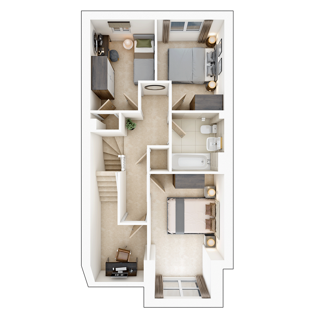 The Hall - Plot 38, Swinnow Park, Racecourse Approach, Wetherby floorplan