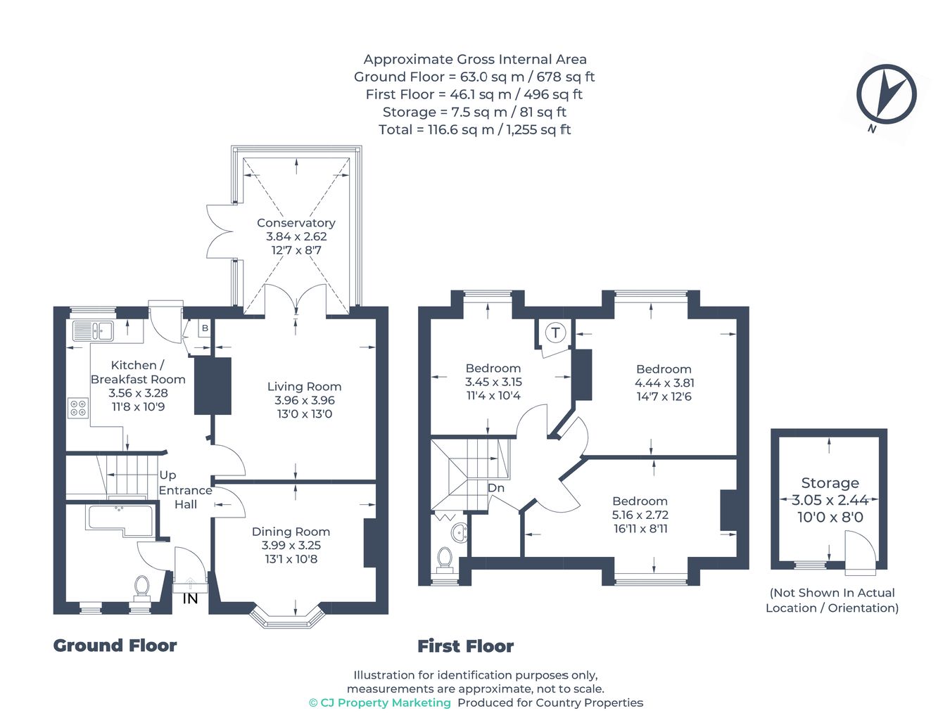 7, The Crescent, Hitchin floorplan