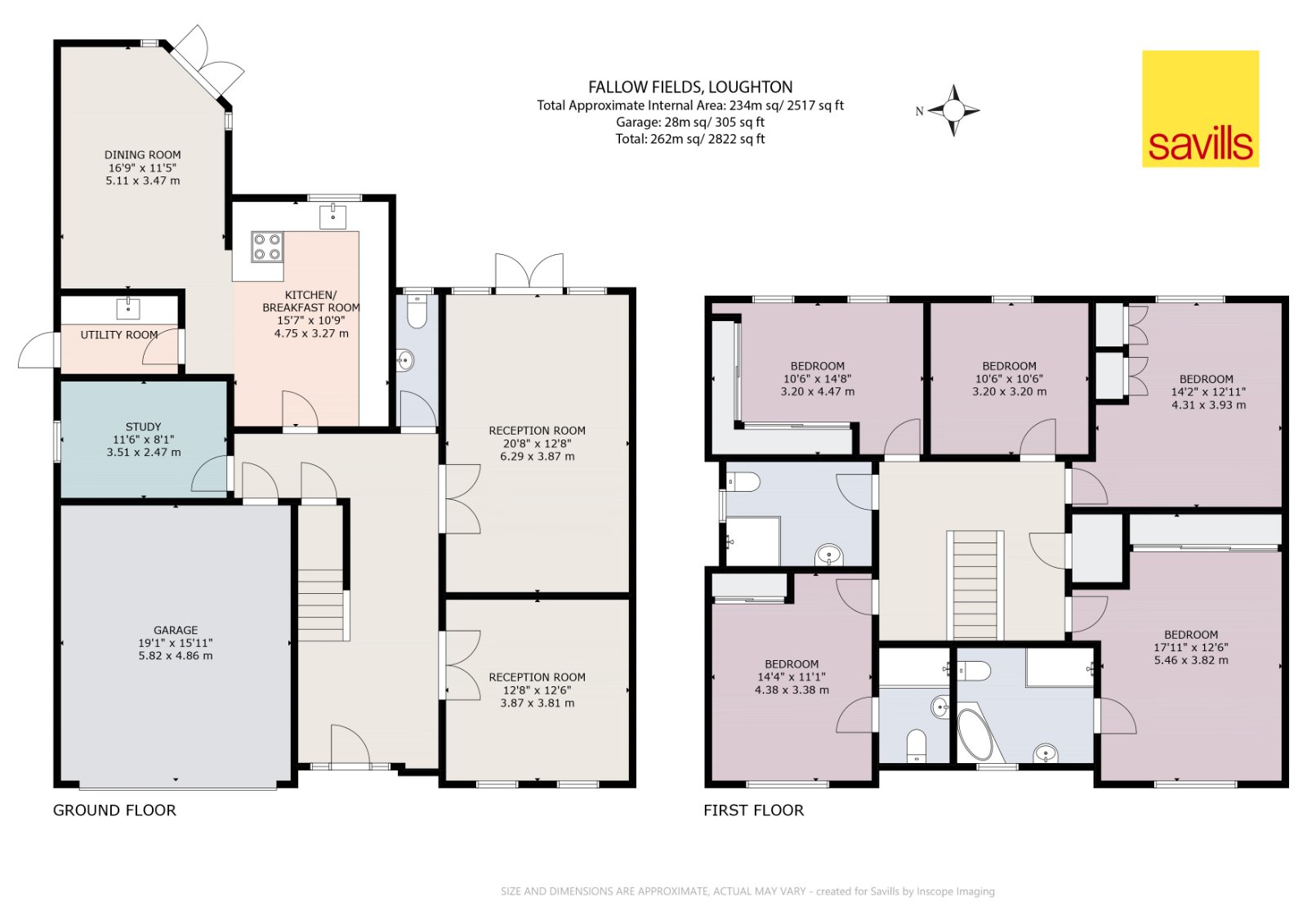 5, Fallow Fields, Essex floorplan