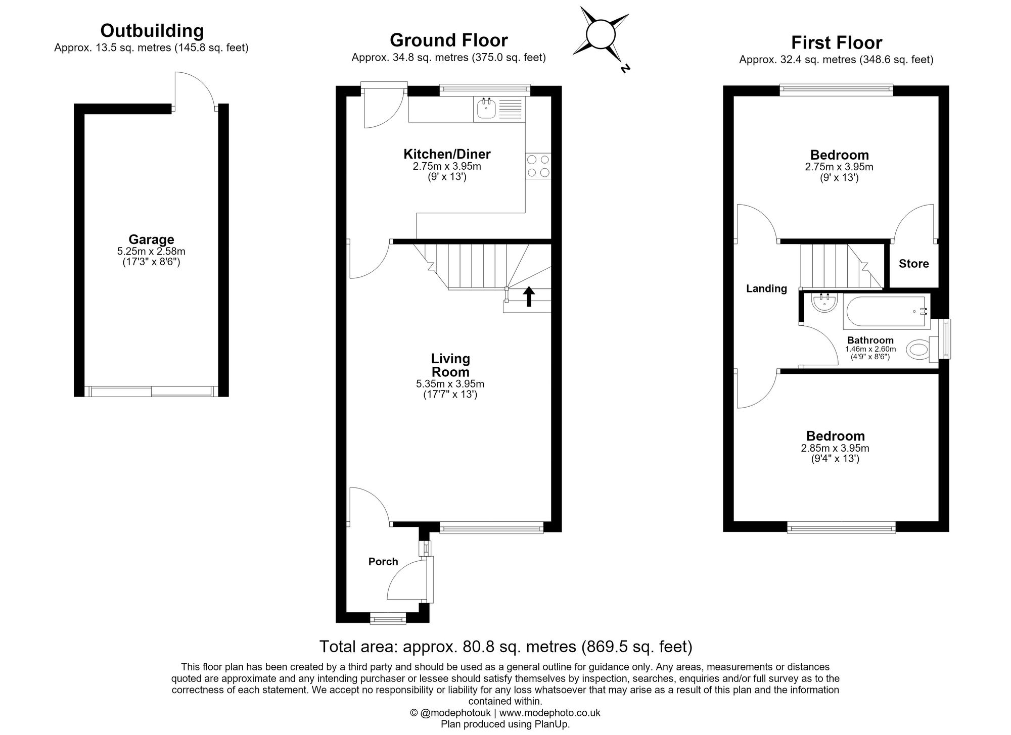 39 Keats Way, Hitchin floorplan