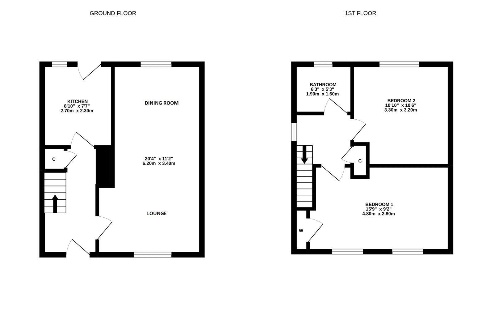 Hilton, Cowie FK7, 2 bedroom end terrace house for sale 62220390