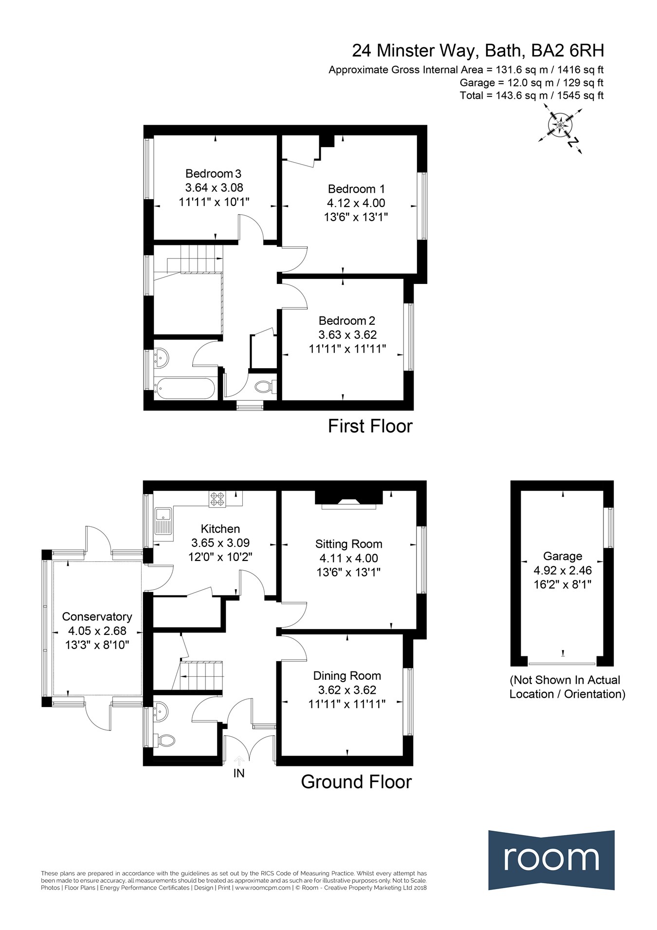 3 Bedrooms Semi-detached house for sale in Minster Way, Bath BA2