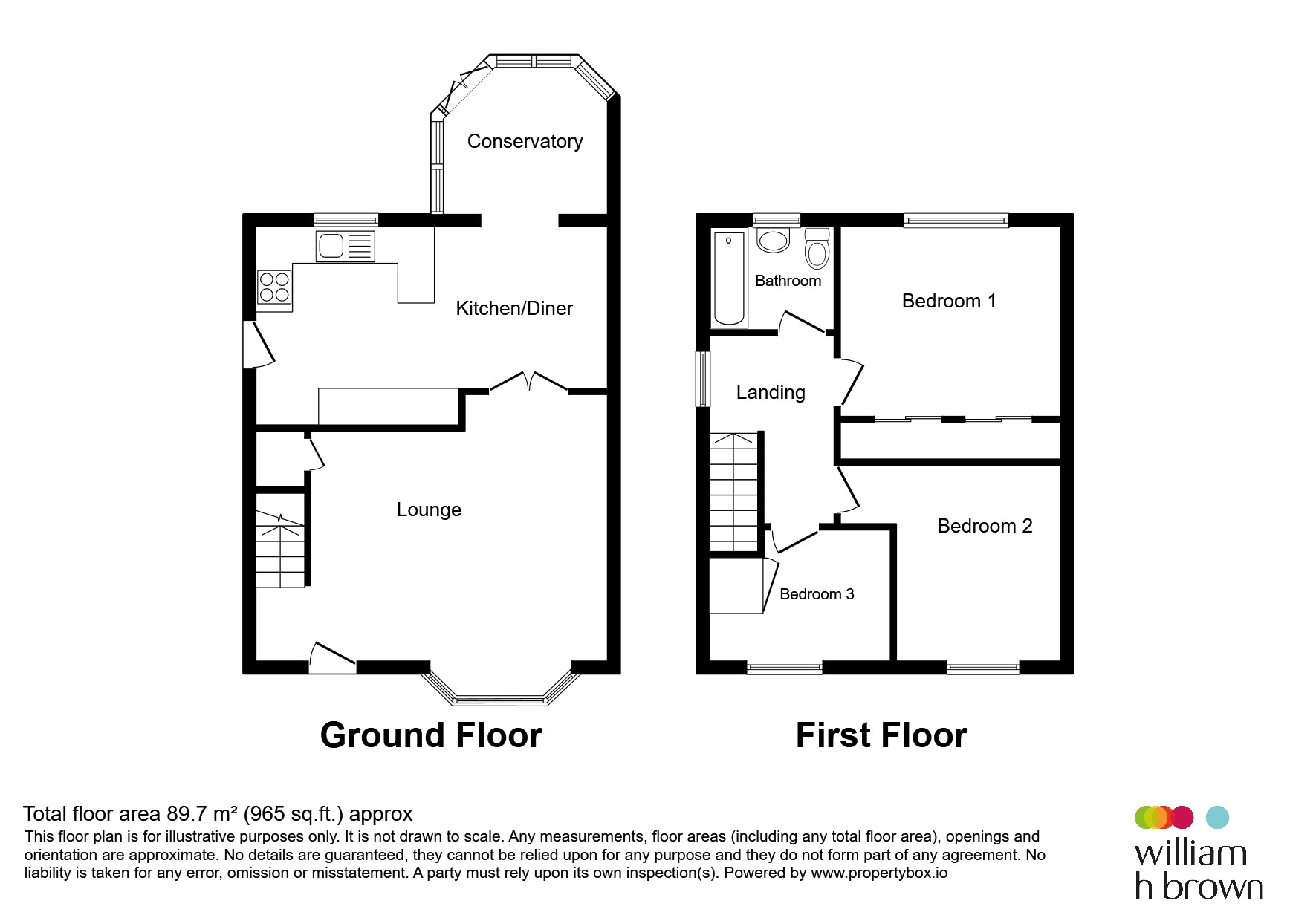 8, Godwin Place, Huddersfield floorplan