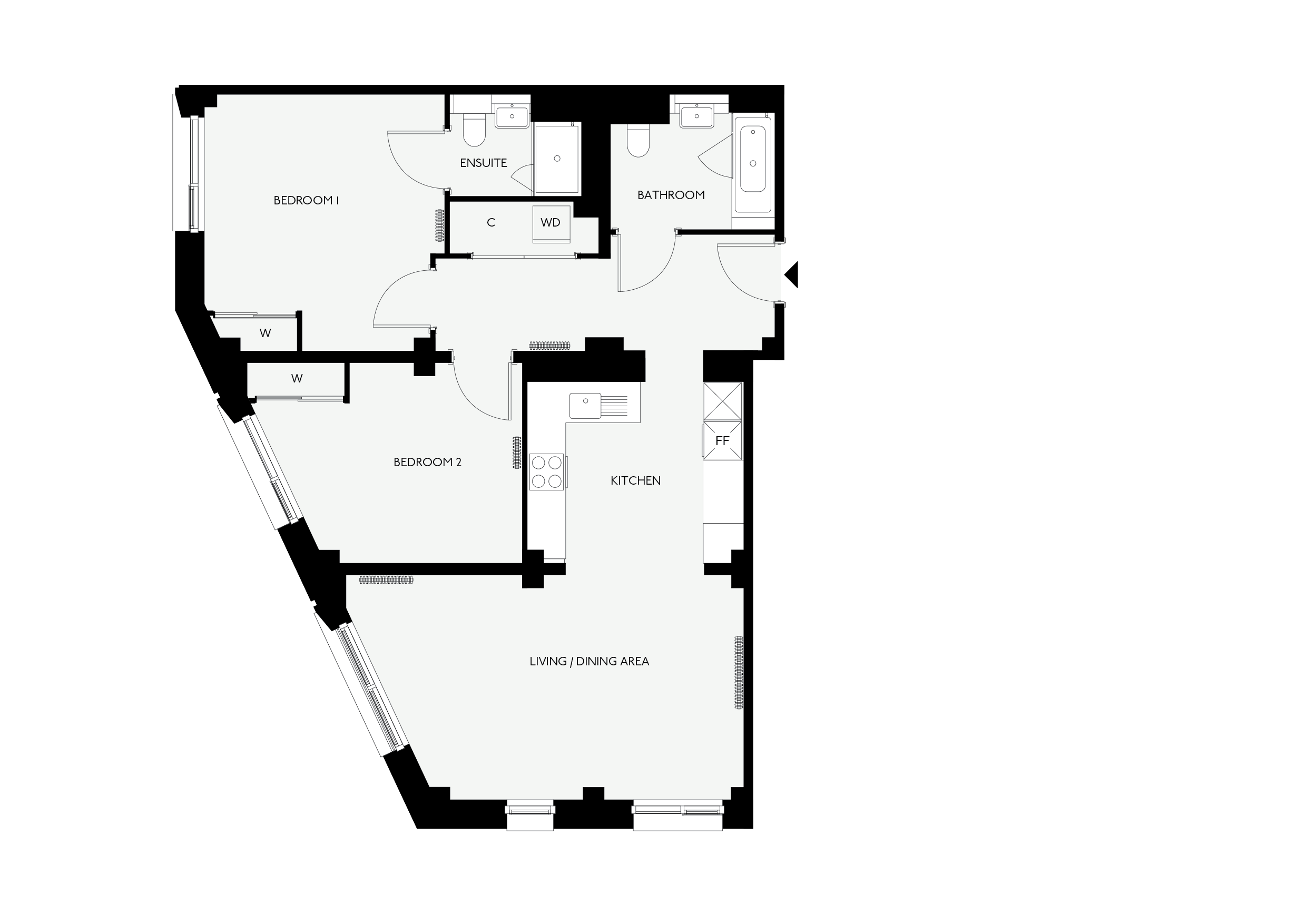 11 Selborne Road, London floorplan