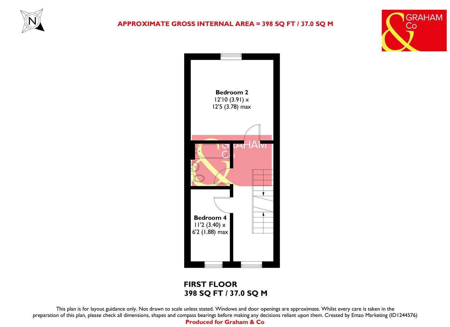49, Barley Road, Andover floorplan