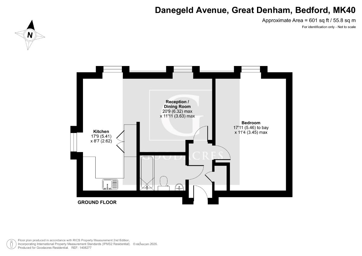52 Danegeld Avenue, Great Denham floorplan