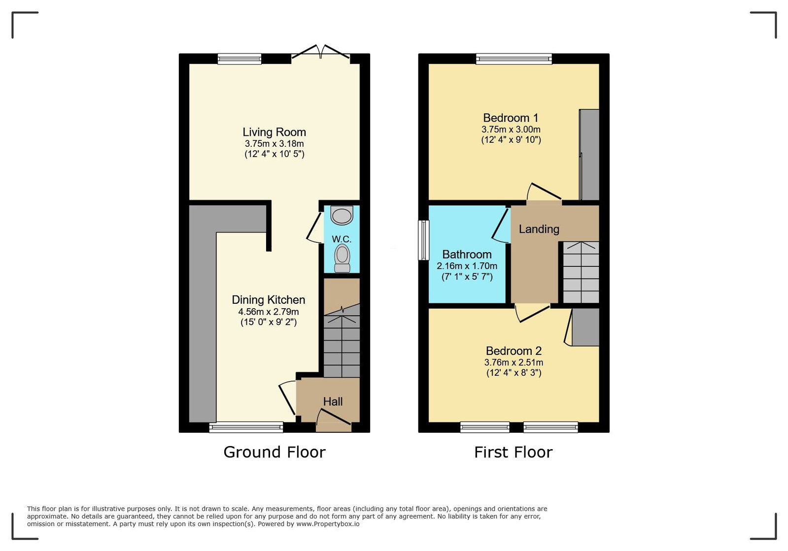 12, Springfield Crescent, Wakefield floorplan