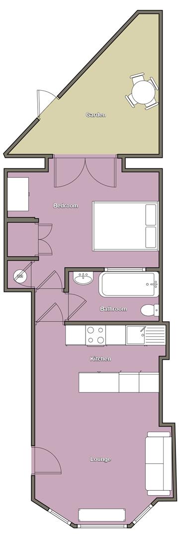 26 B, Roath Court Place, Cardiff floorplan
