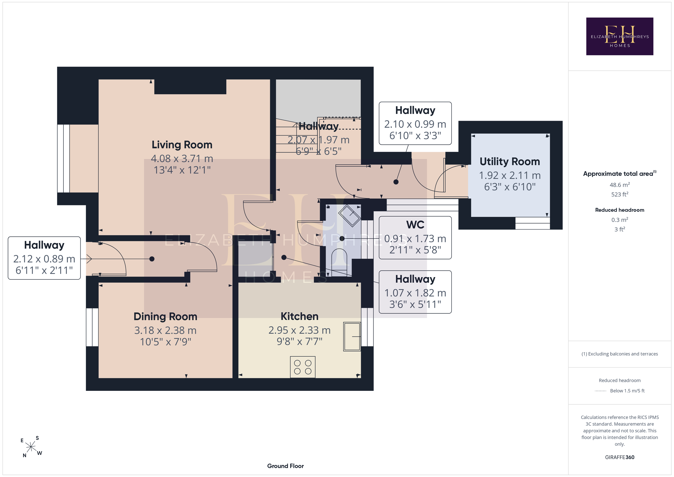 30 Simonside Crescent, HADSTON floorplan