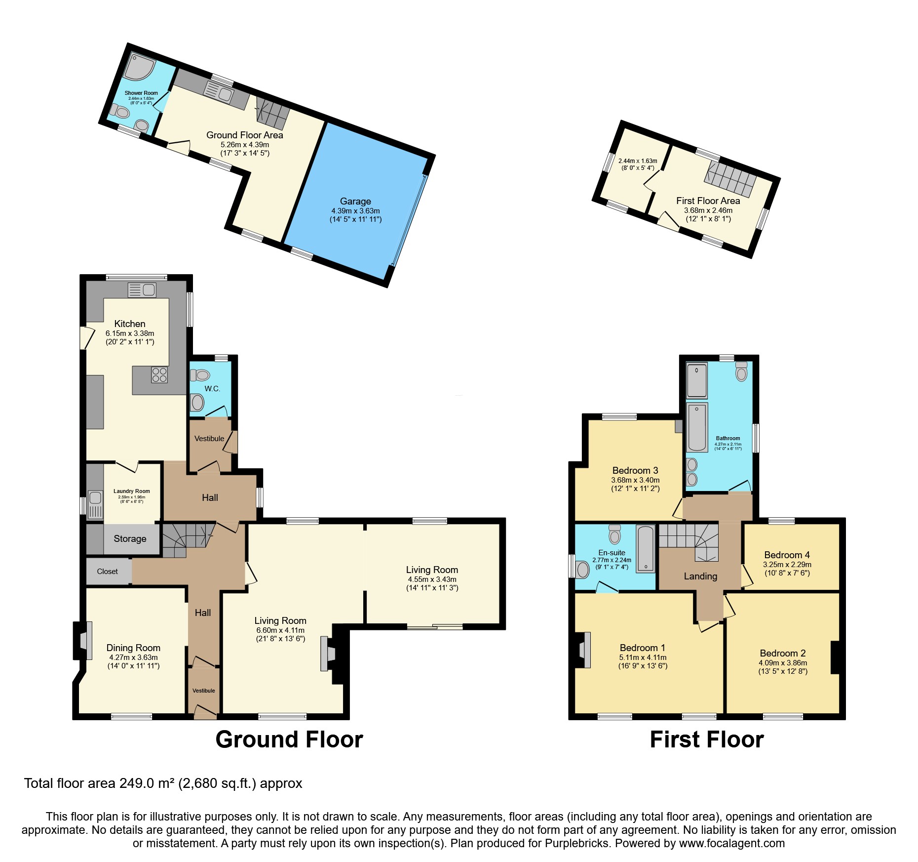 4, Broomlands, Wirral floorplan