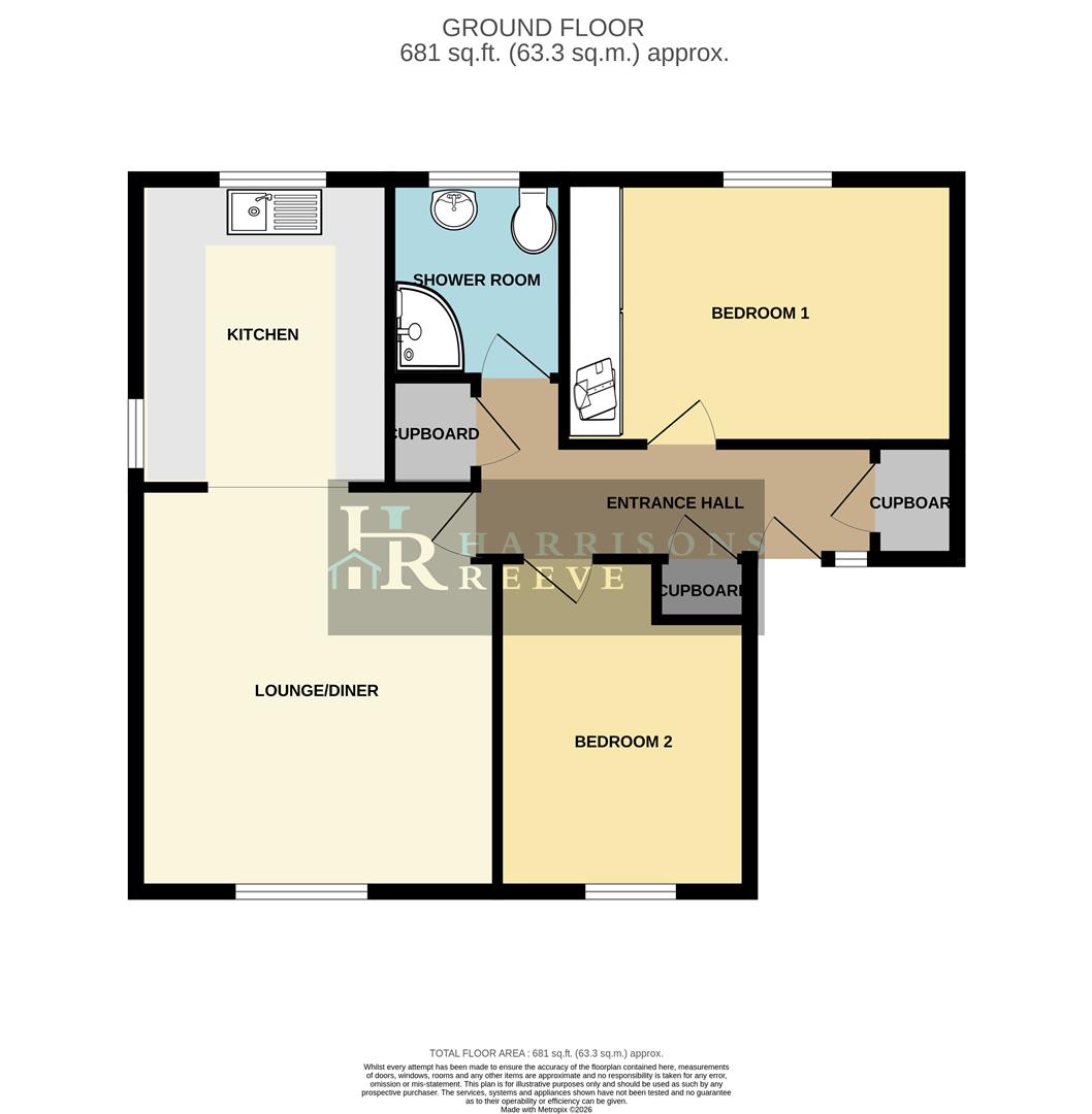 12a Coppice Court, Off Kingsdown Close, Kent floorplan