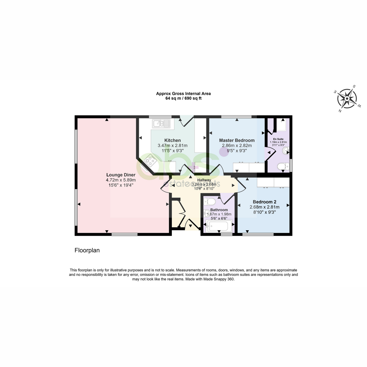 75, Ashgrove Park, Elgin floorplan