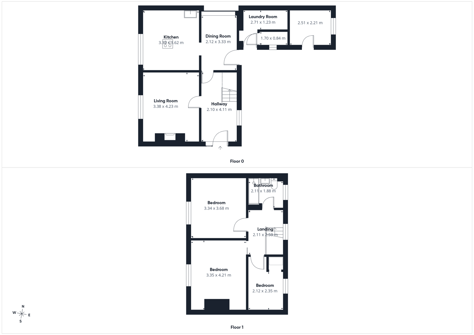 18, Woodland Close, Lydney floorplan