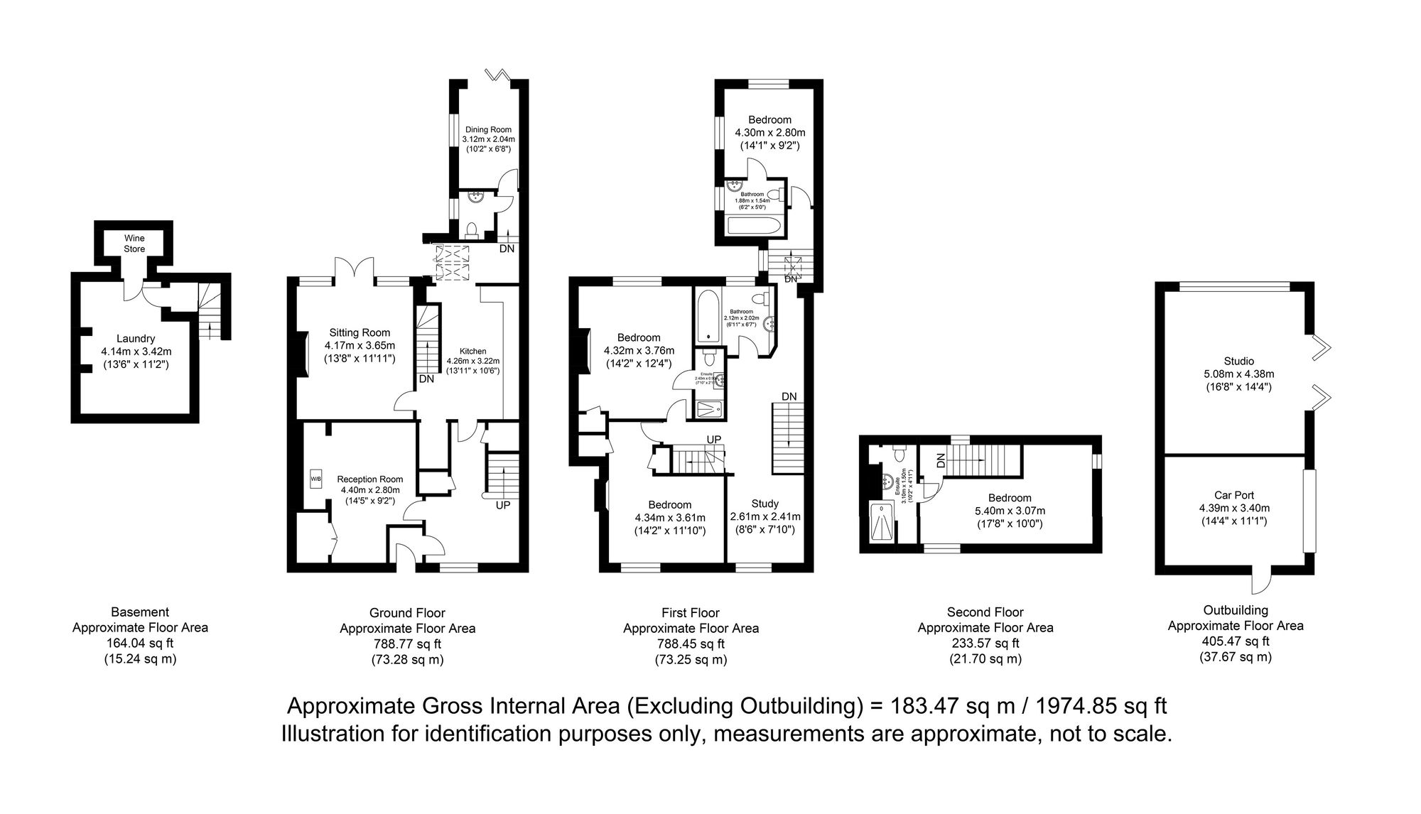 46 Southover High Street, Lewes floorplan